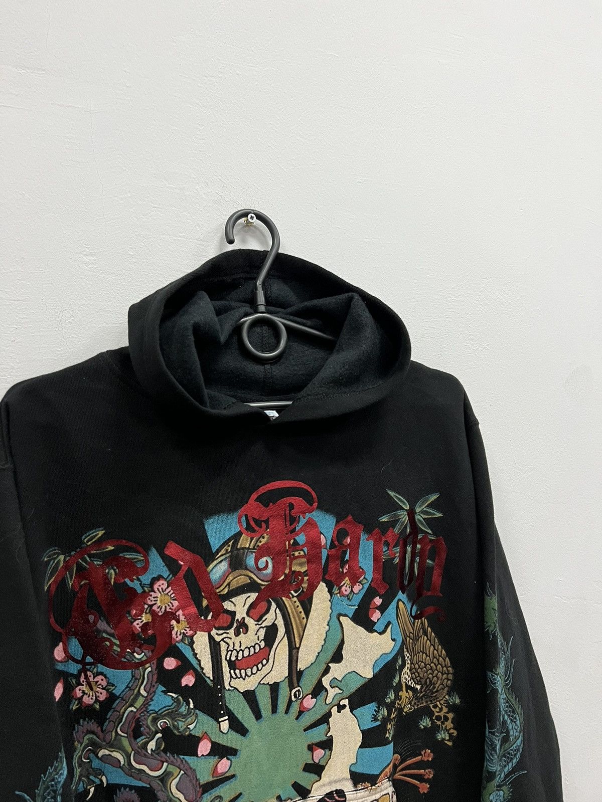 Ed Hardy × Vintage Vintage Ed Hardy Hoodie Y2K Size US XS / EU 42 / 0 - 3 Thumbnail