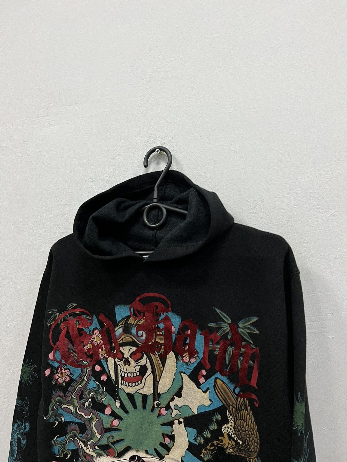 Ed Hardy × Vintage Vintage Ed Hardy Hoodie Y2K Size US XS / EU 42 / 0 - 8 Thumbnail
