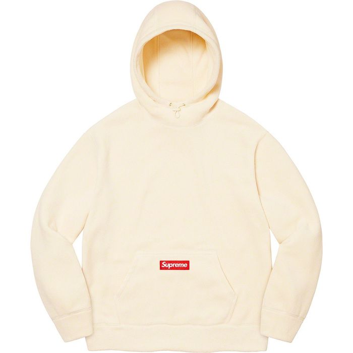 Supreme Supreme Polartec Hooded Sweatshirt Natural L | Grailed