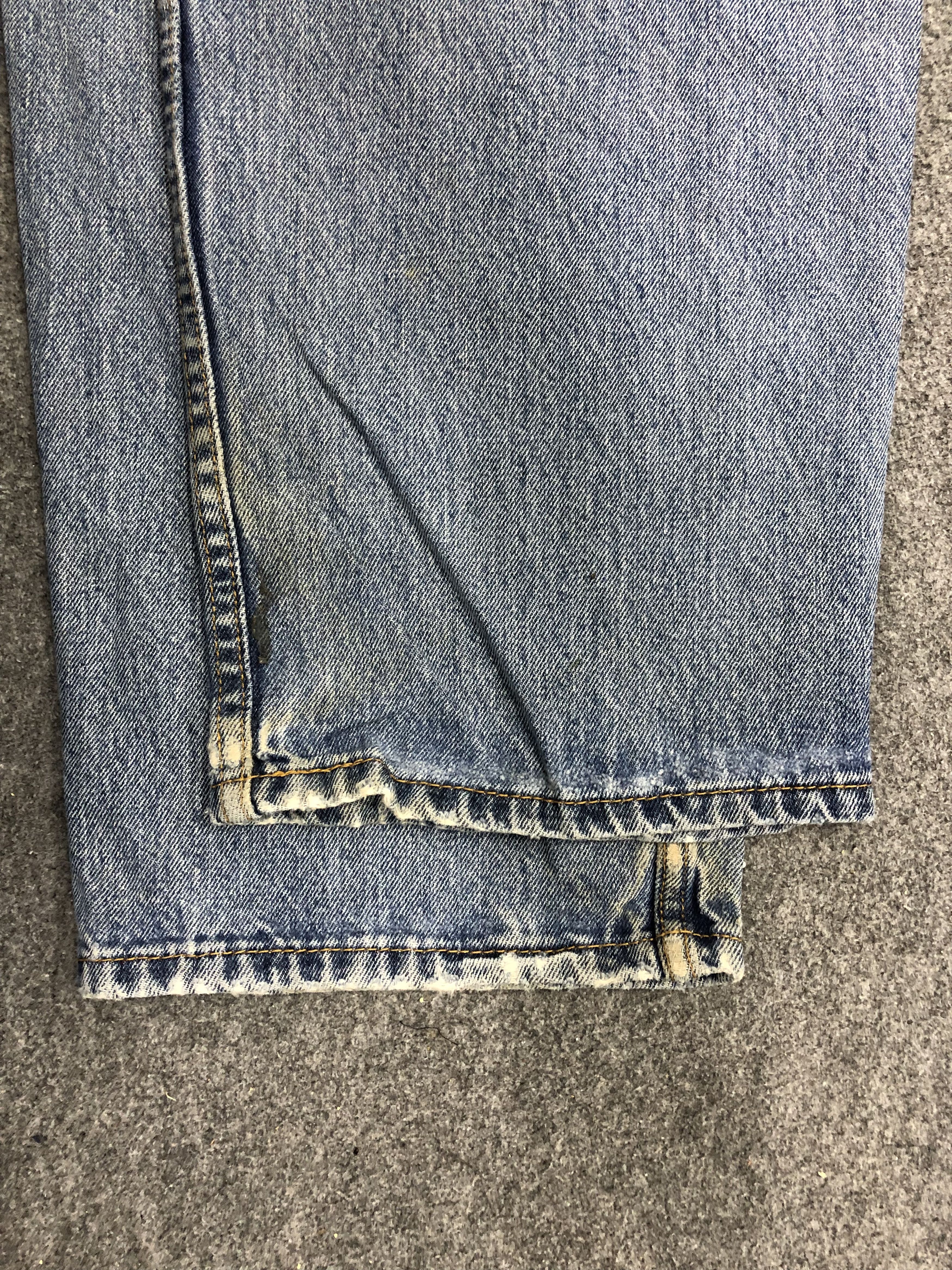 Levi's × Vintage Vintage Levis 550 Faded Blue Baggy Jeans Size US 42 / EU 58 - 13 Thumbnail
