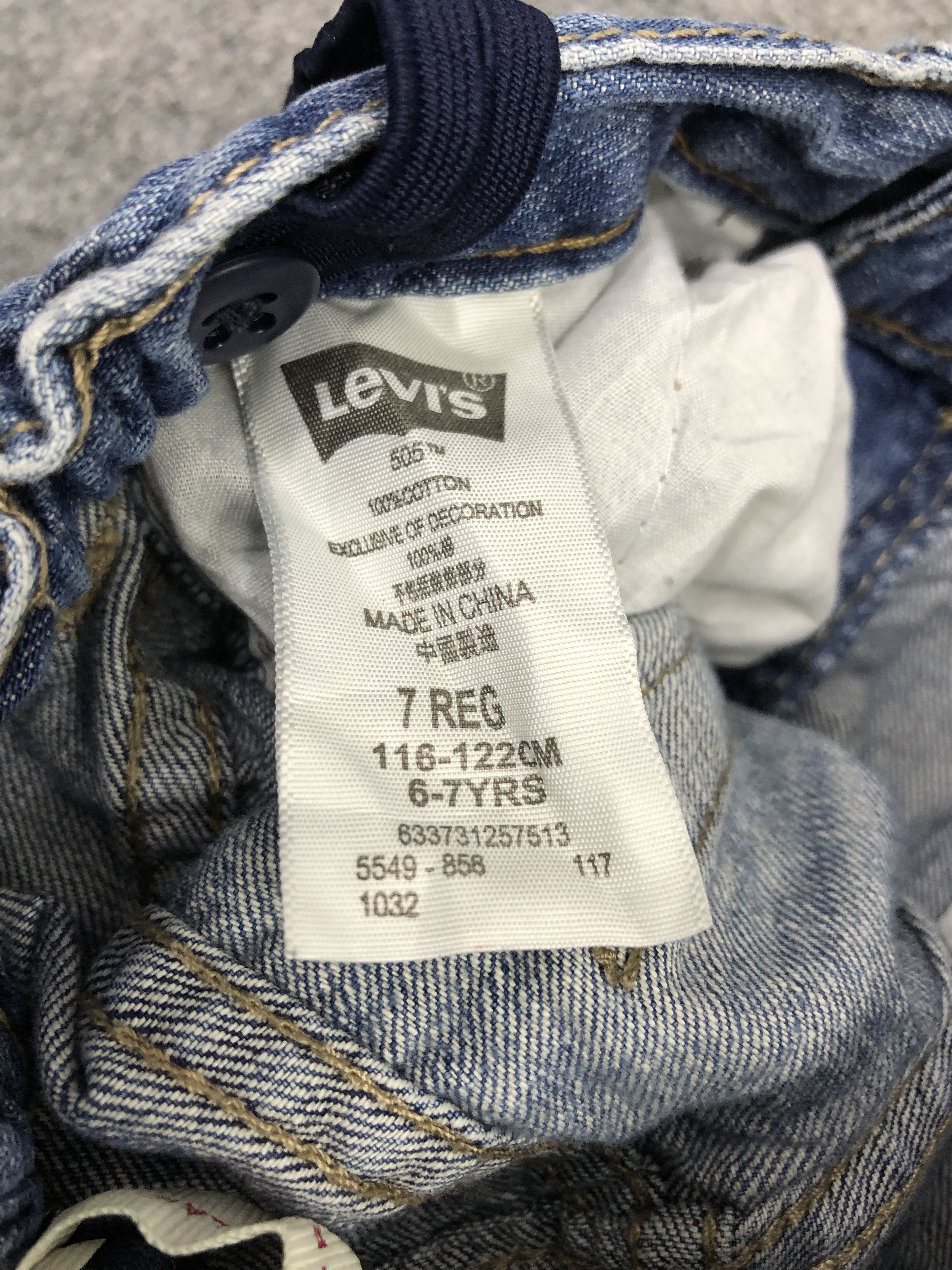 Levi's × Vintage Vintage Distressed Levis 505 Faded Blue Jeans DP1227 Size US 26 / EU 42 - 7 Thumbnail