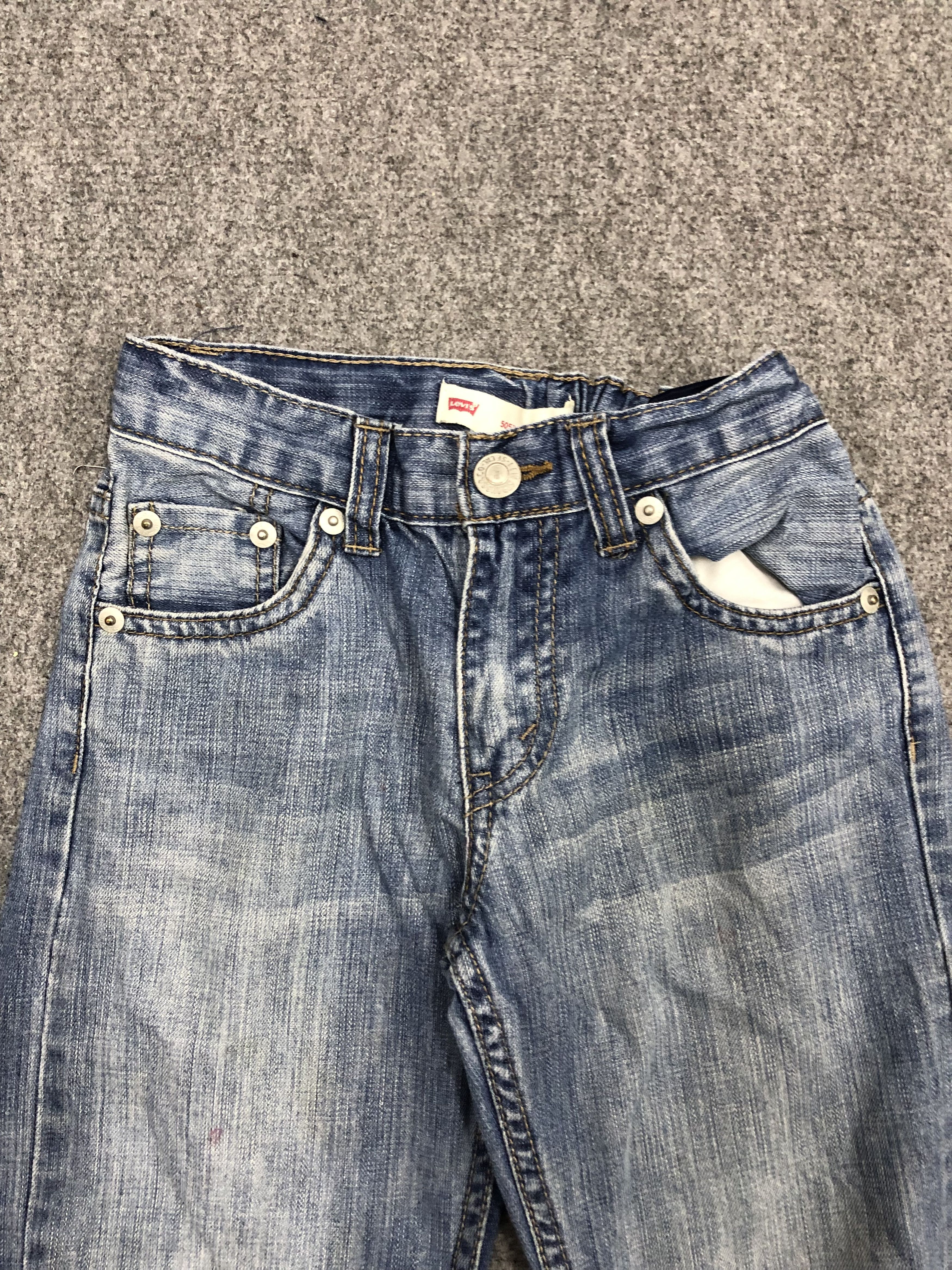 Levi's × Vintage Vintage Distressed Levis 505 Faded Blue Jeans DP1227 Size US 26 / EU 42 - 2 Thumbnail
