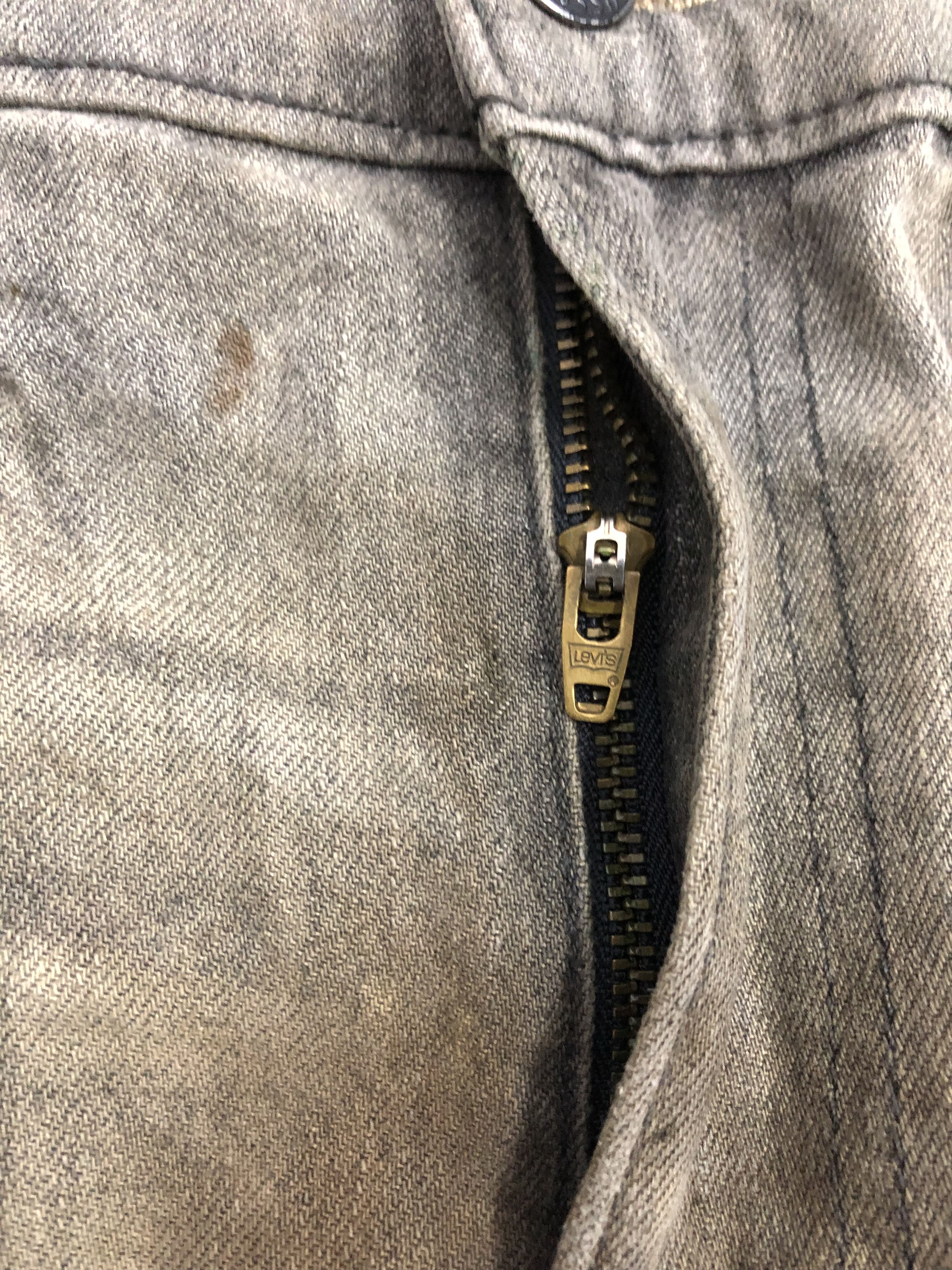 Levi's × Vintage Vintage Levis 511 Faded Black Jeans Size US 35 - 11 Thumbnail