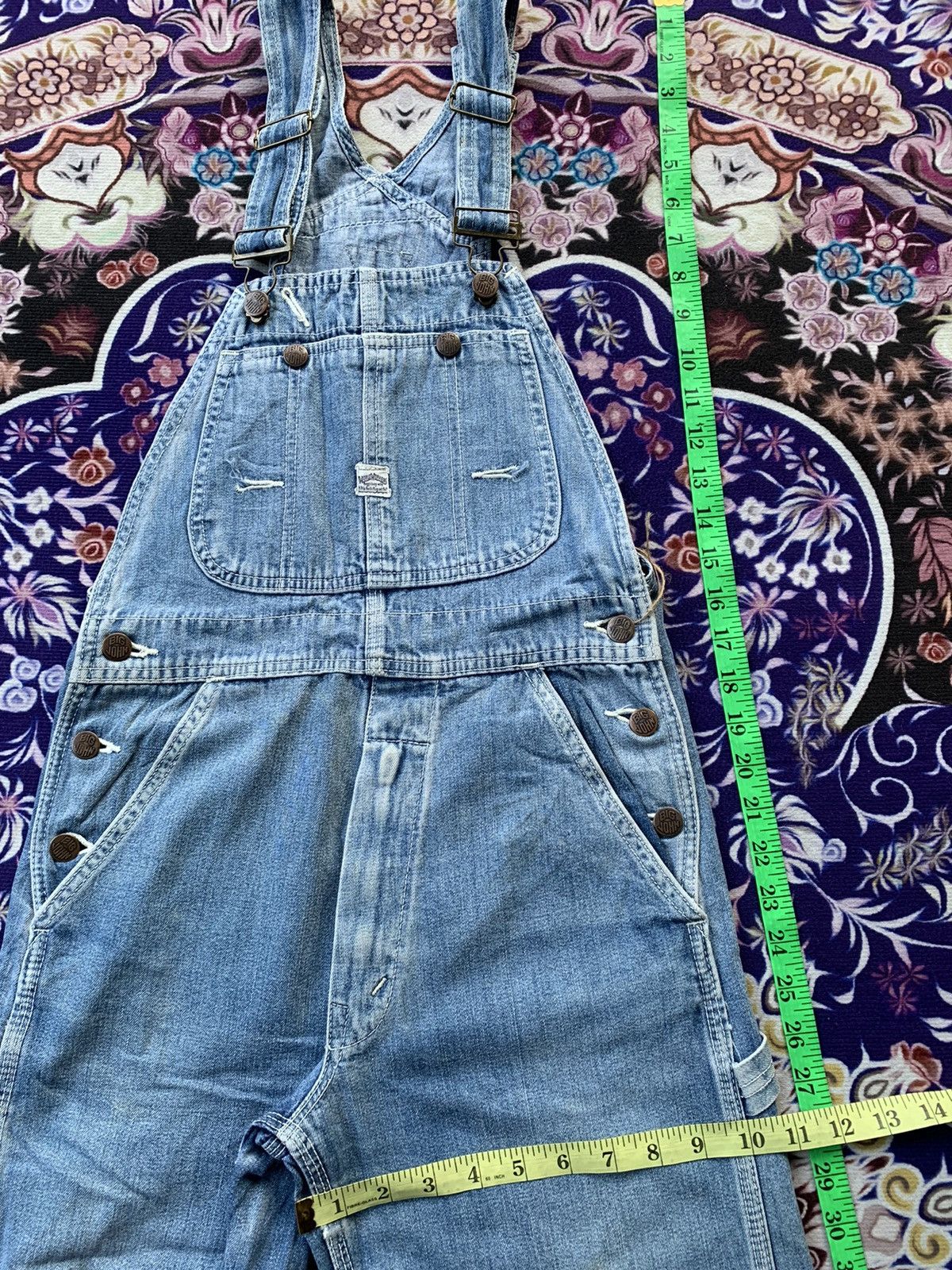 Big John Vintage Big John Denim Overall Size US 28 / EU 44 - 8 Thumbnail