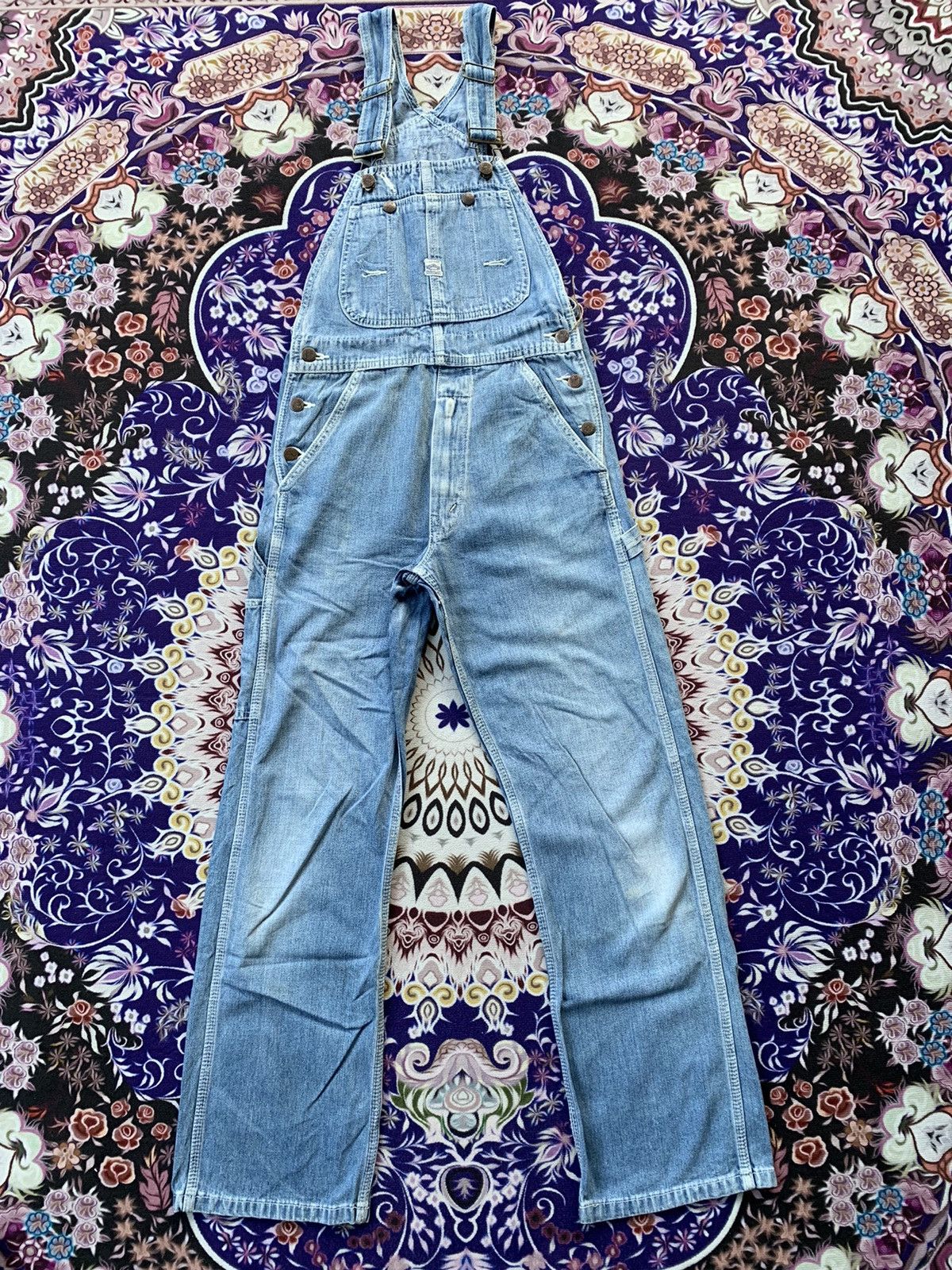 Big John Vintage Big John Denim Overall Size US 28 / EU 44 - 1 Thumbnail
