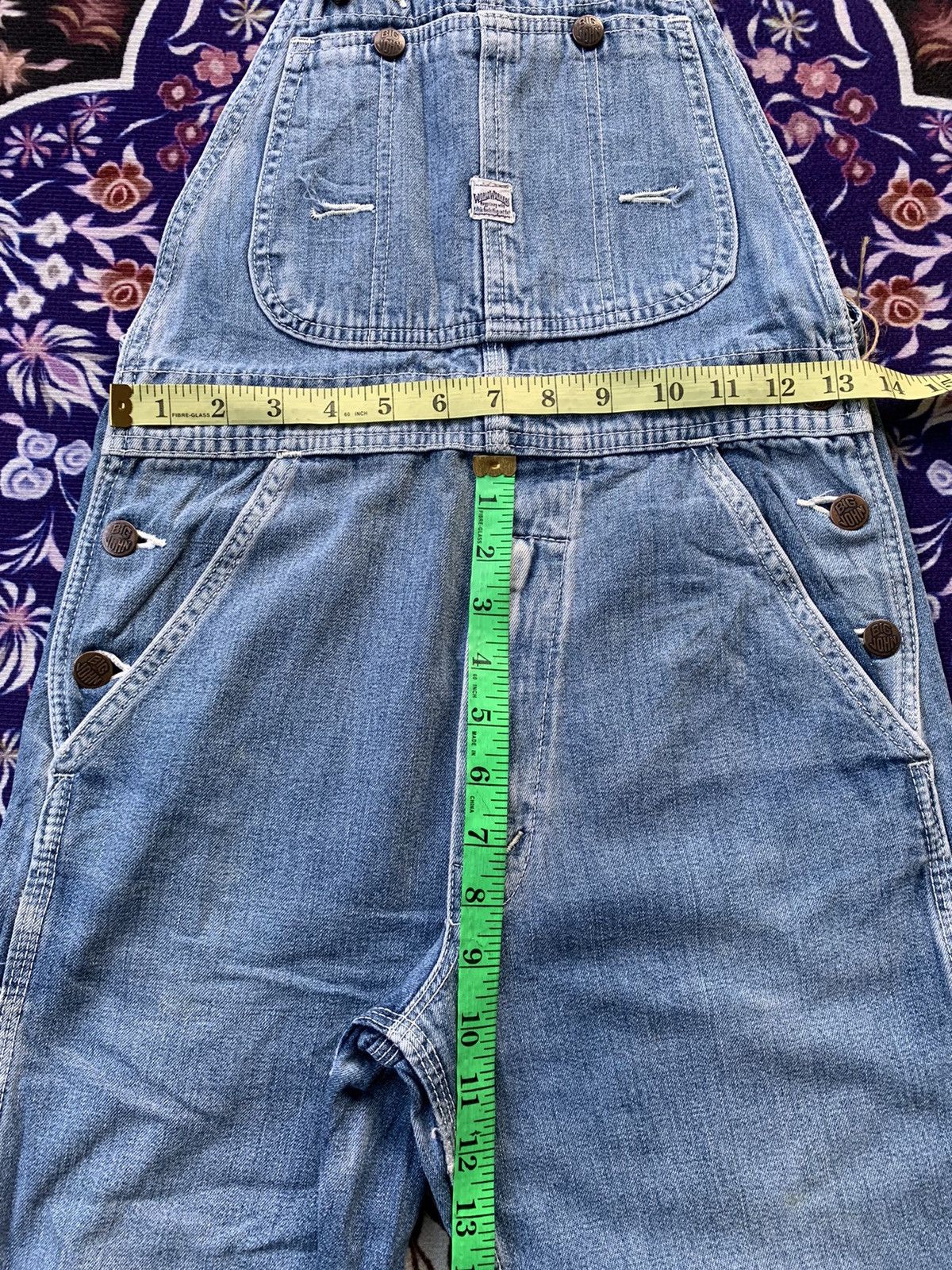 Big John Vintage Big John Denim Overall Size US 28 / EU 44 - 9 Thumbnail