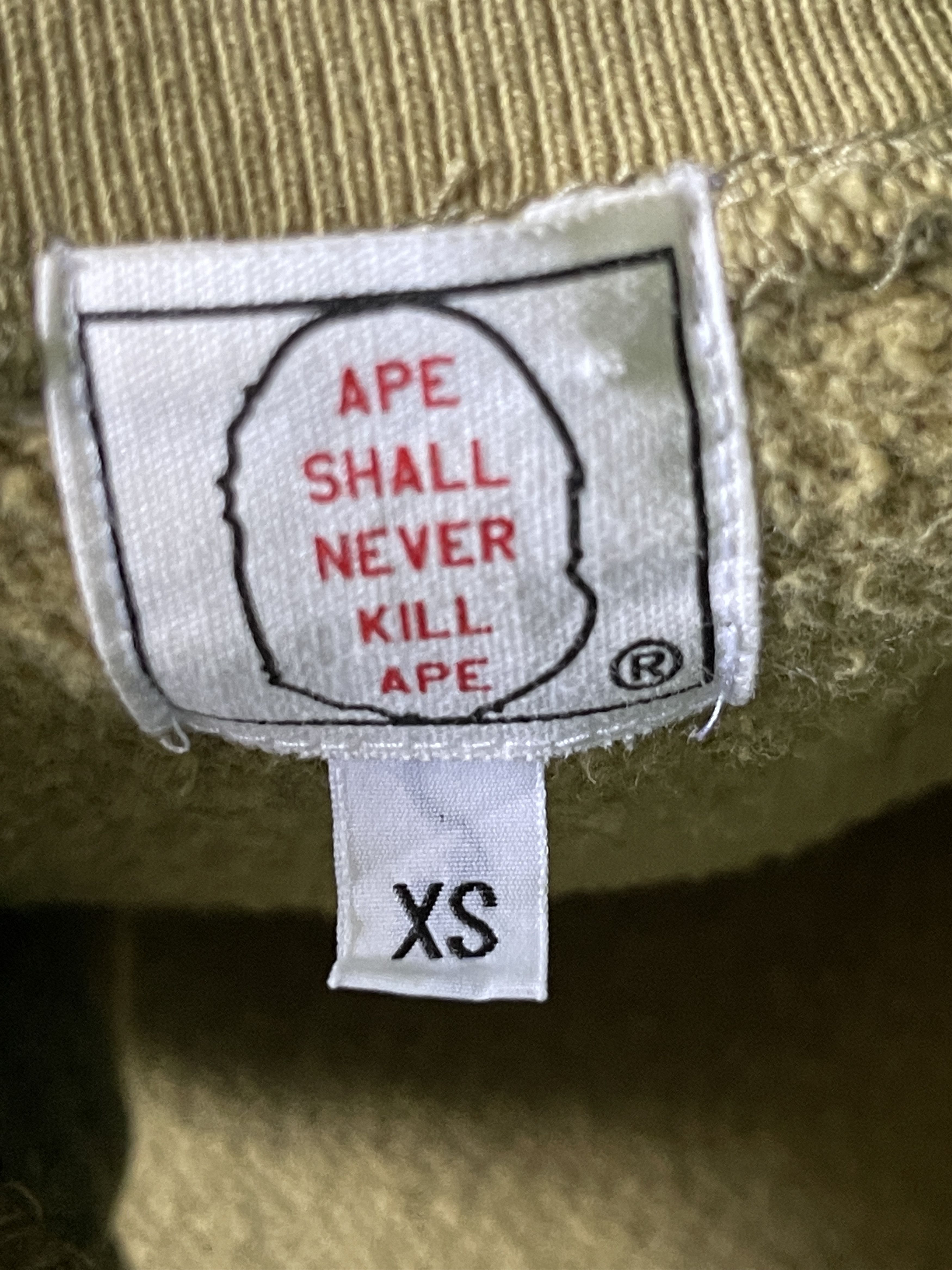 Bape Woodland Camo Sweat Jacket Size US XS / EU 42 / 0 - 5 Thumbnail