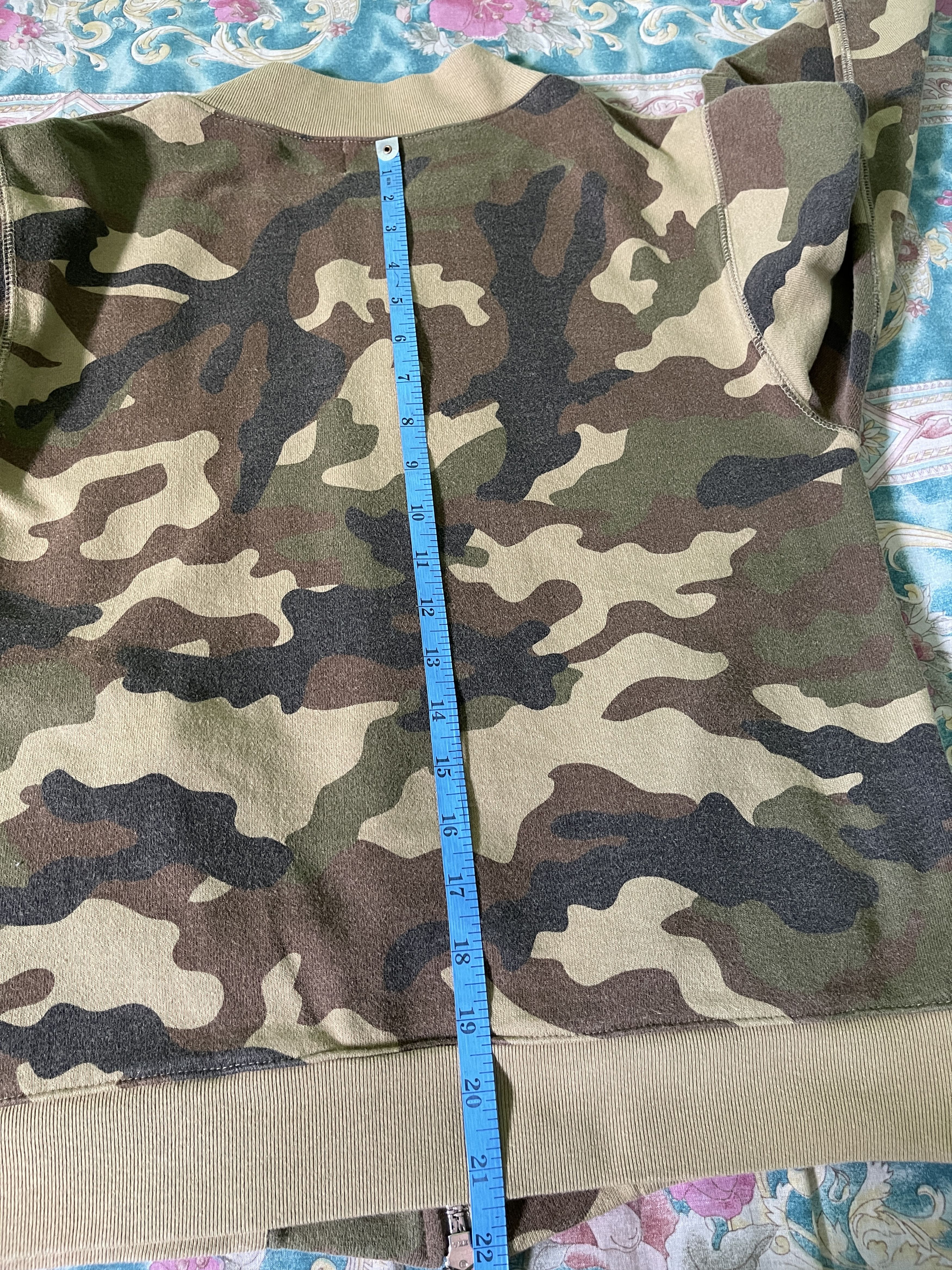 Bape Woodland Camo Sweat Jacket Size US XS / EU 42 / 0 - 12 Thumbnail