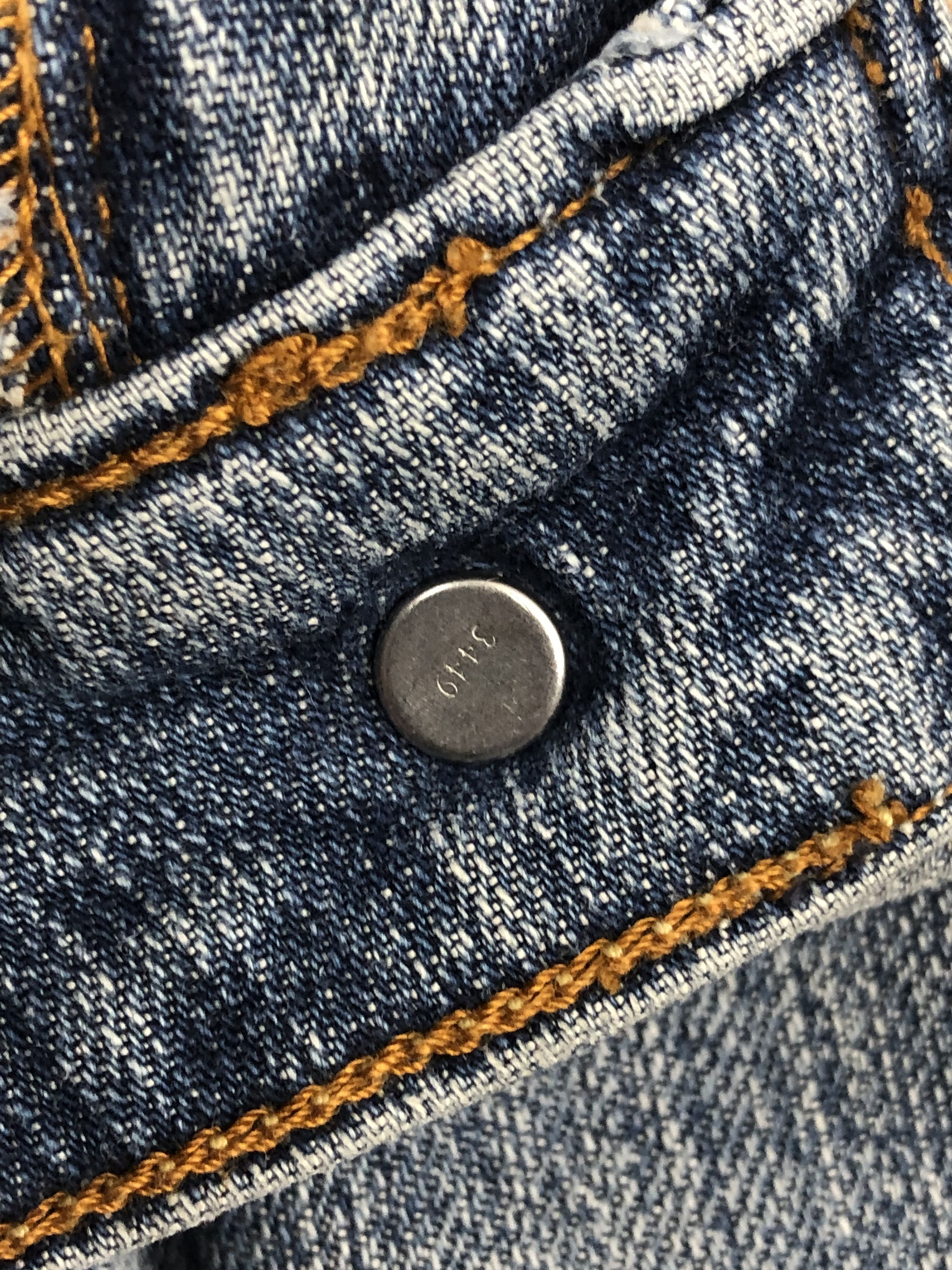 Levi's × Vintage Vintage Levis 521 Faded Blue Jeans DP1583 Size US 31 - 13 Thumbnail