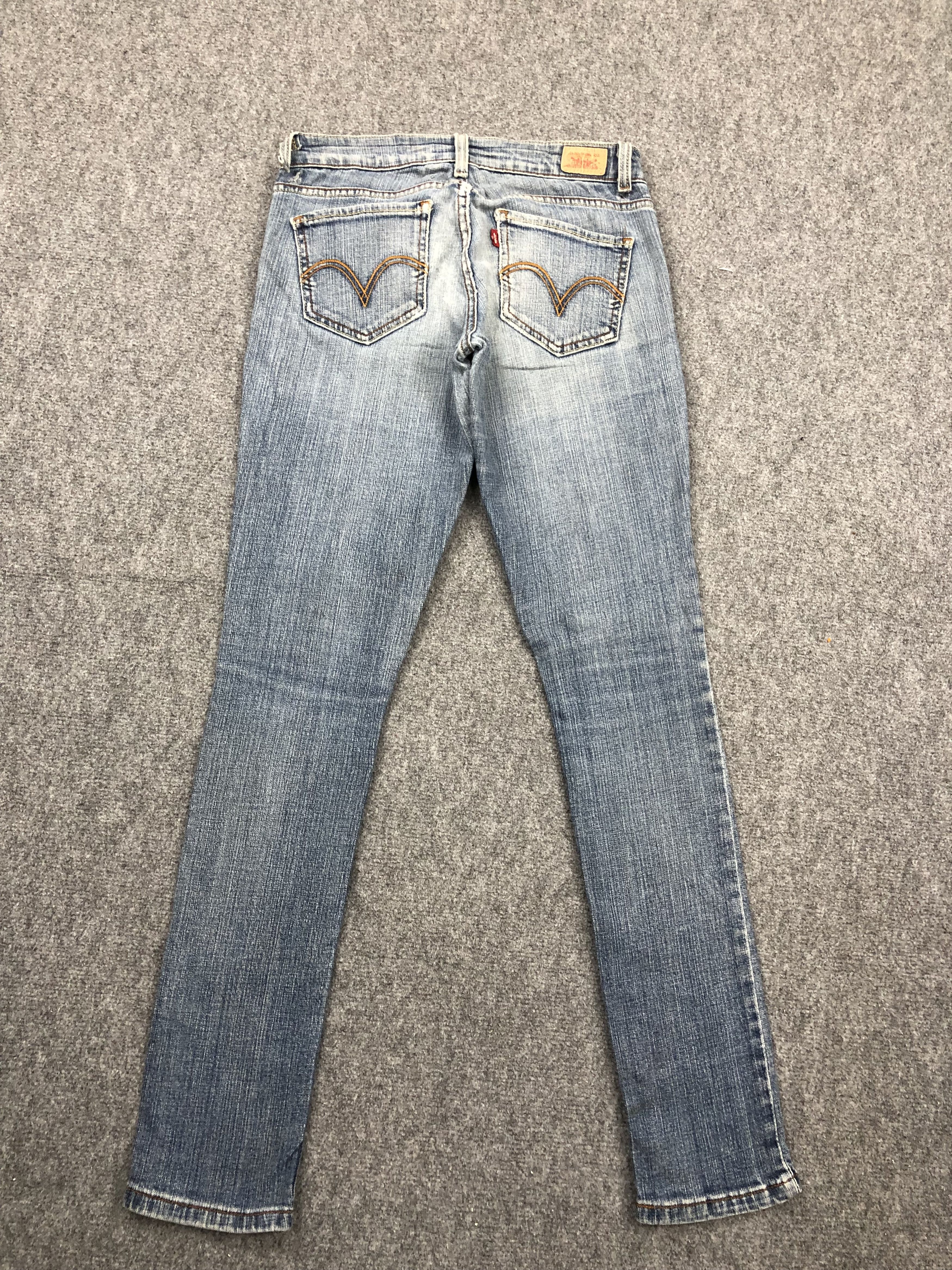 Levi's × Vintage Vintage Levis 521 Faded Blue Jeans DP1583 Size US 31 - 3 Thumbnail