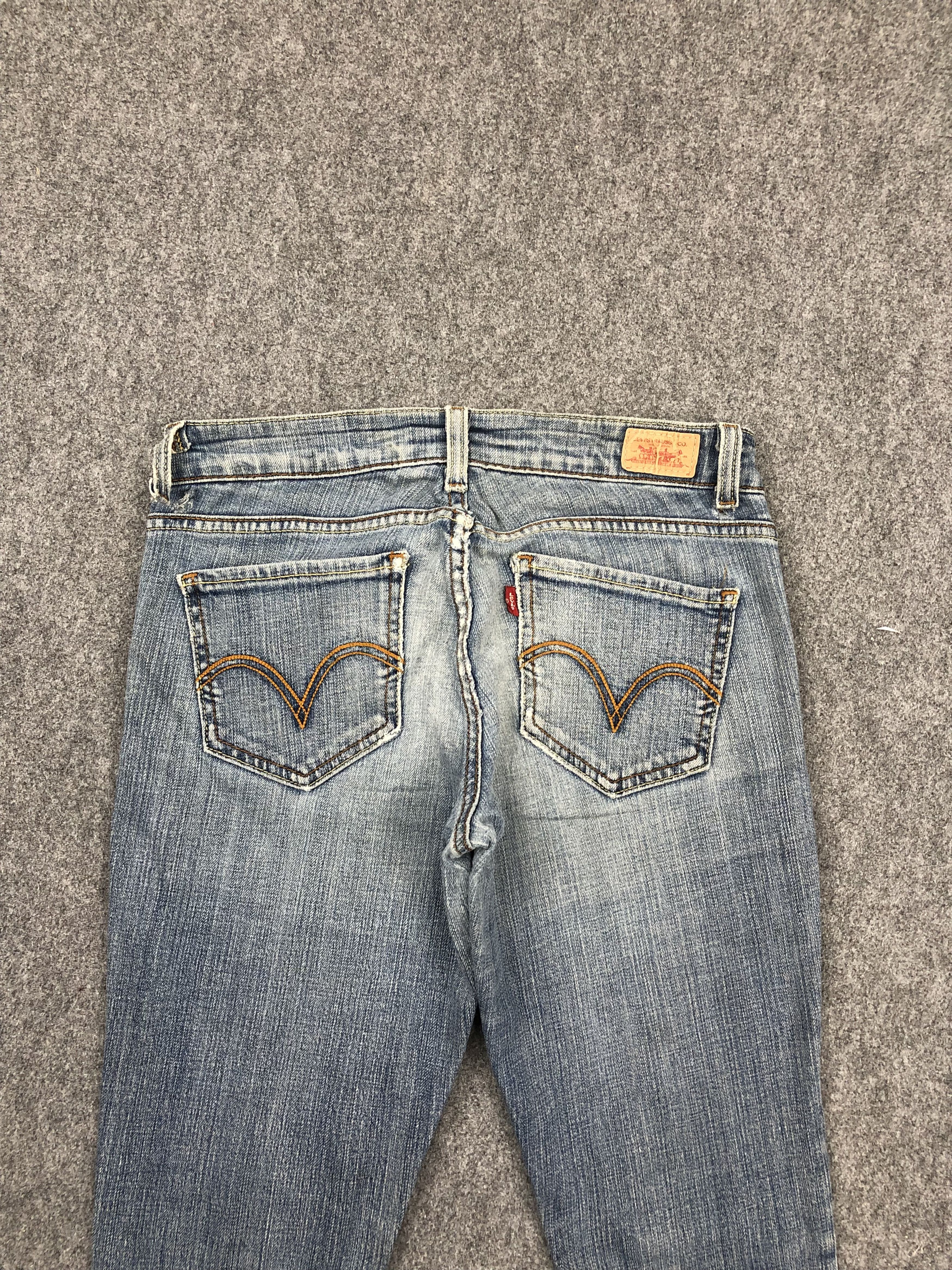 Levi's × Vintage Vintage Levis 521 Faded Blue Jeans DP1583 Size US 31 - 4 Thumbnail