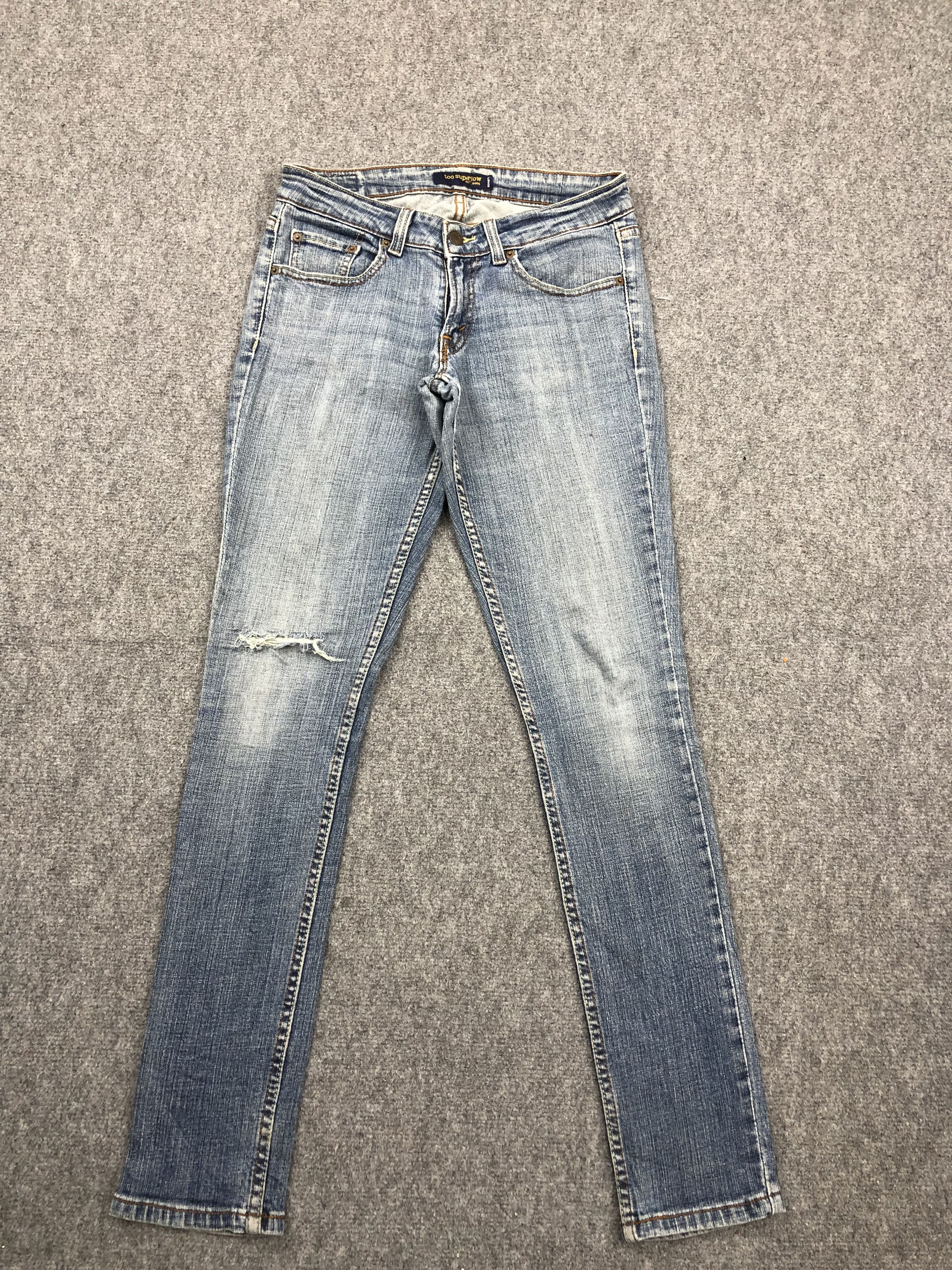 Levi's × Vintage Vintage Levis 521 Faded Blue Jeans DP1583 Size US 31 - 1 Thumbnail