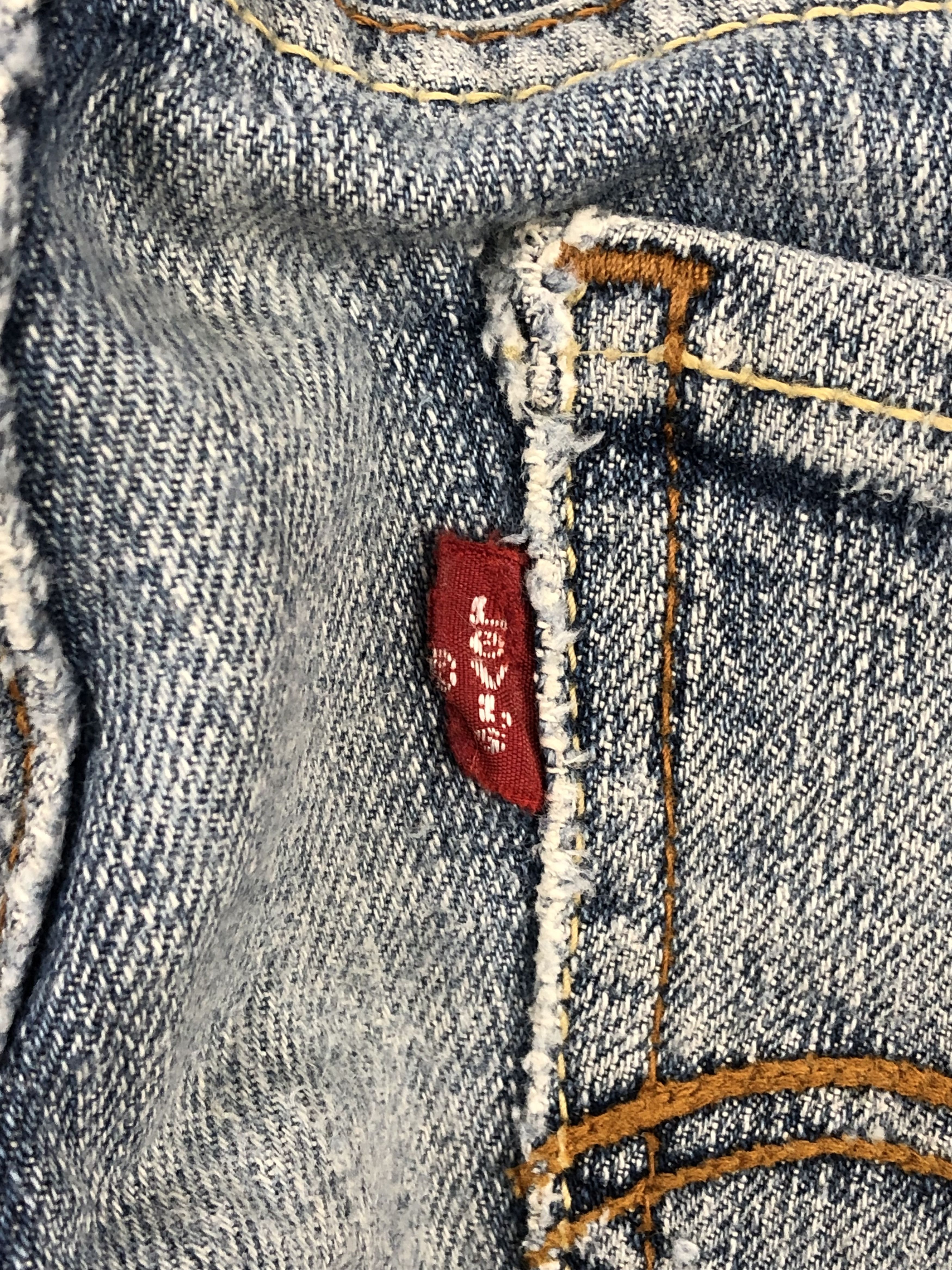 Levi's × Vintage Vintage Levis 521 Faded Blue Jeans DP1583 Size US 31 - 6 Thumbnail