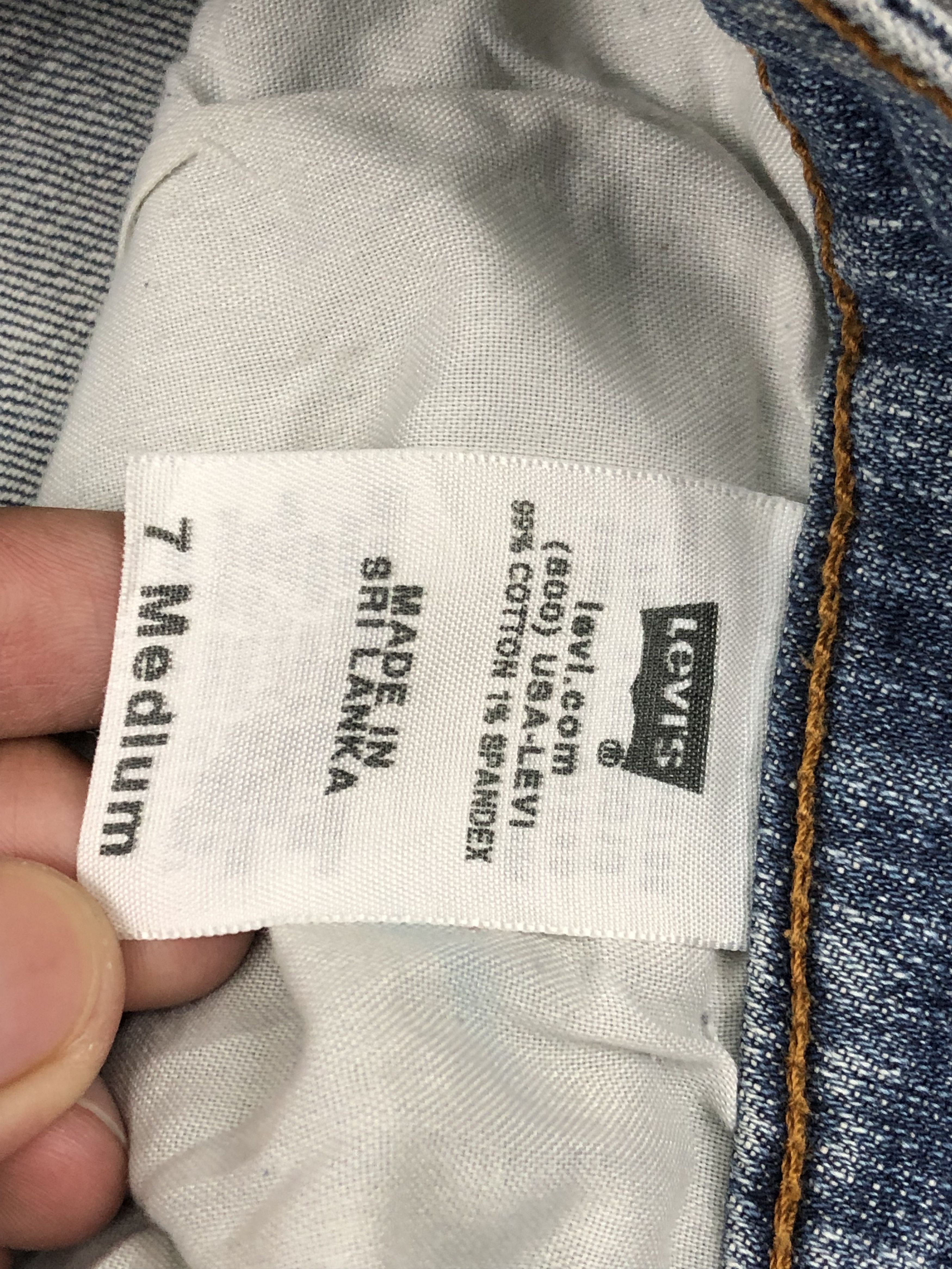 Levi's × Vintage Vintage Levis 521 Faded Blue Jeans DP1583 Size US 31 - 7 Thumbnail