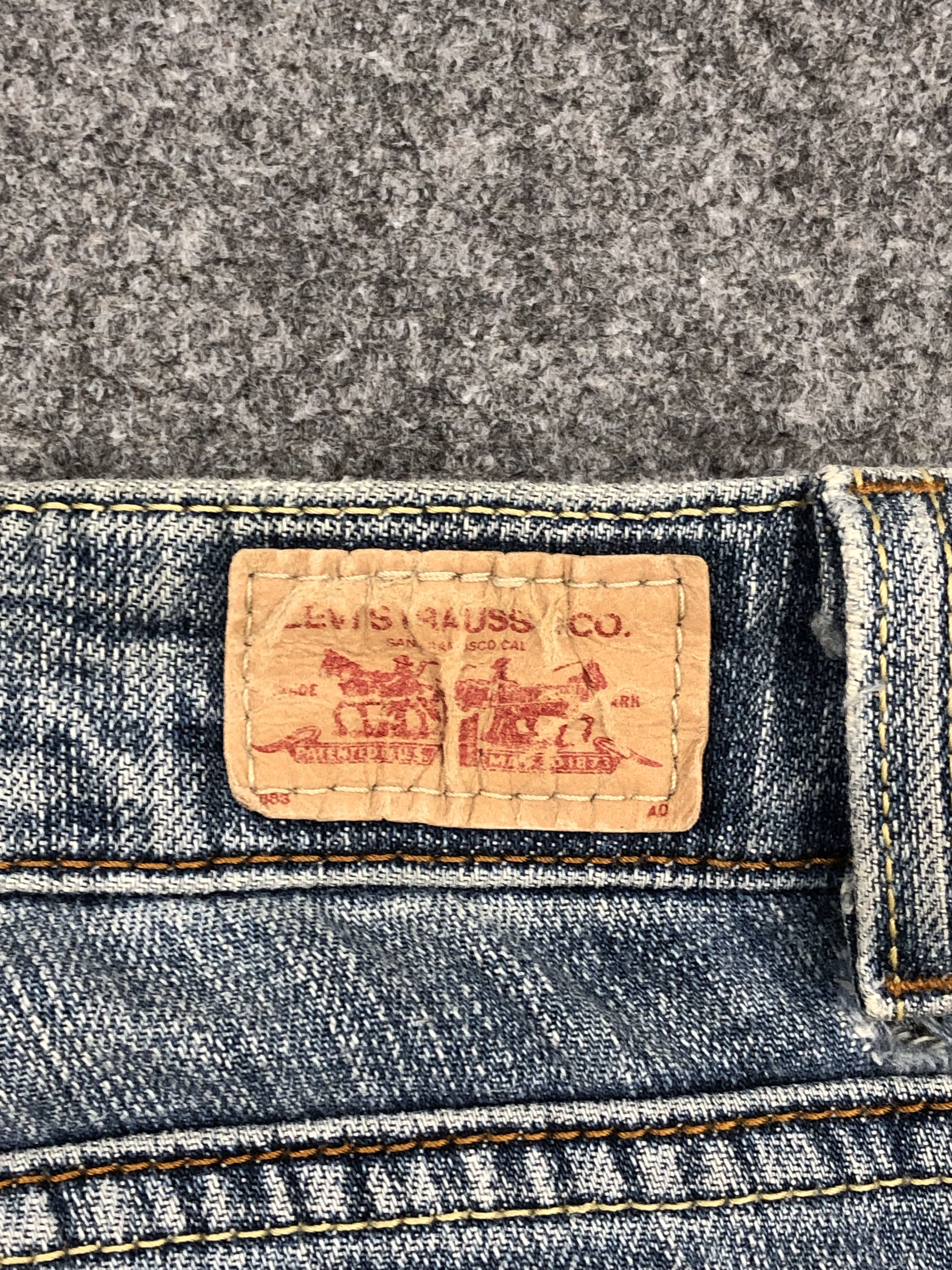 Levi's × Vintage Vintage Levis 521 Faded Blue Jeans DP1583 Size US 31 - 5 Thumbnail