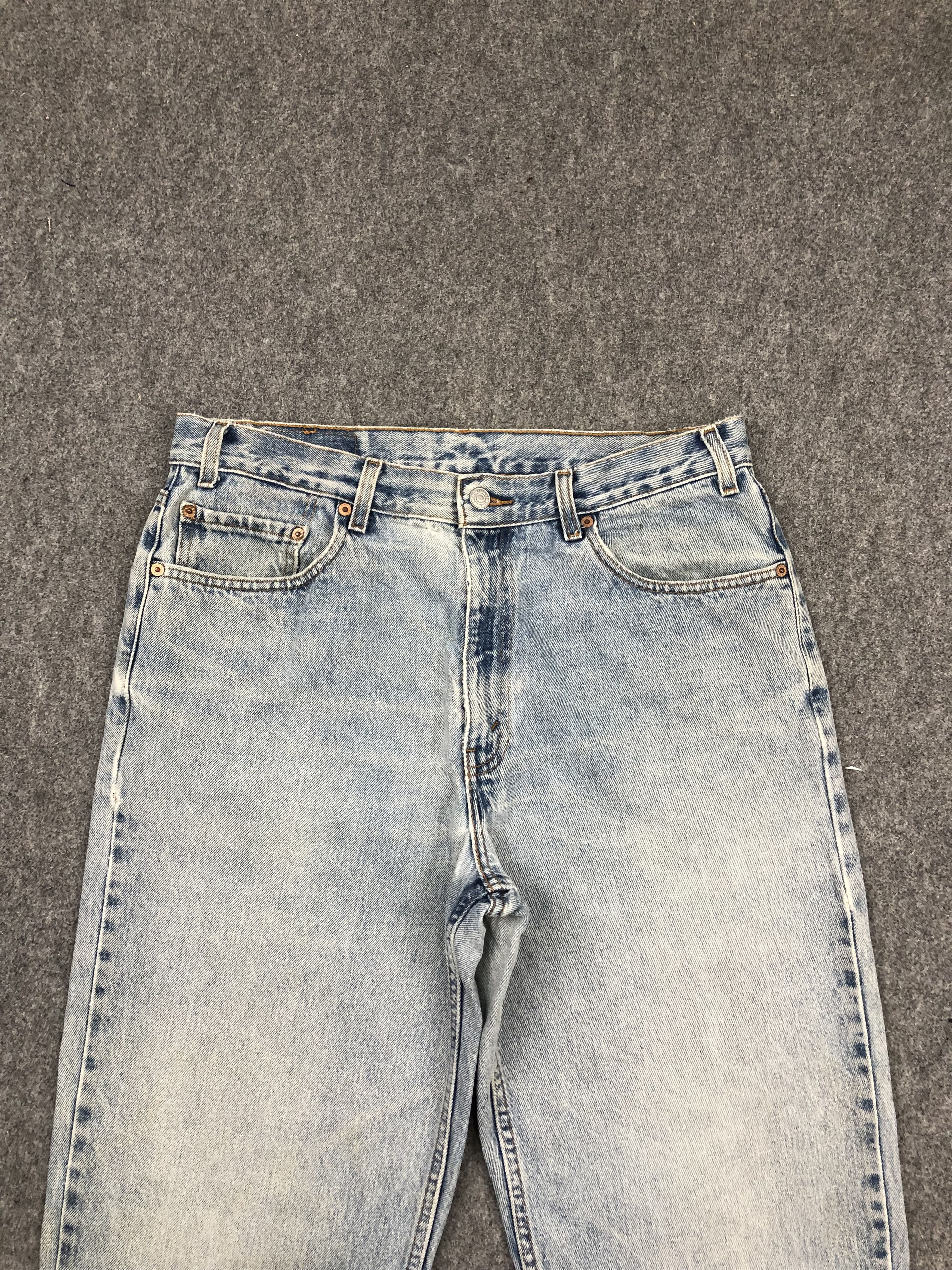 Levi's × Vintage Vintage Levis 550 Faded Blue Jeans DP1584 Size US 36 / EU 52 - 2 Thumbnail