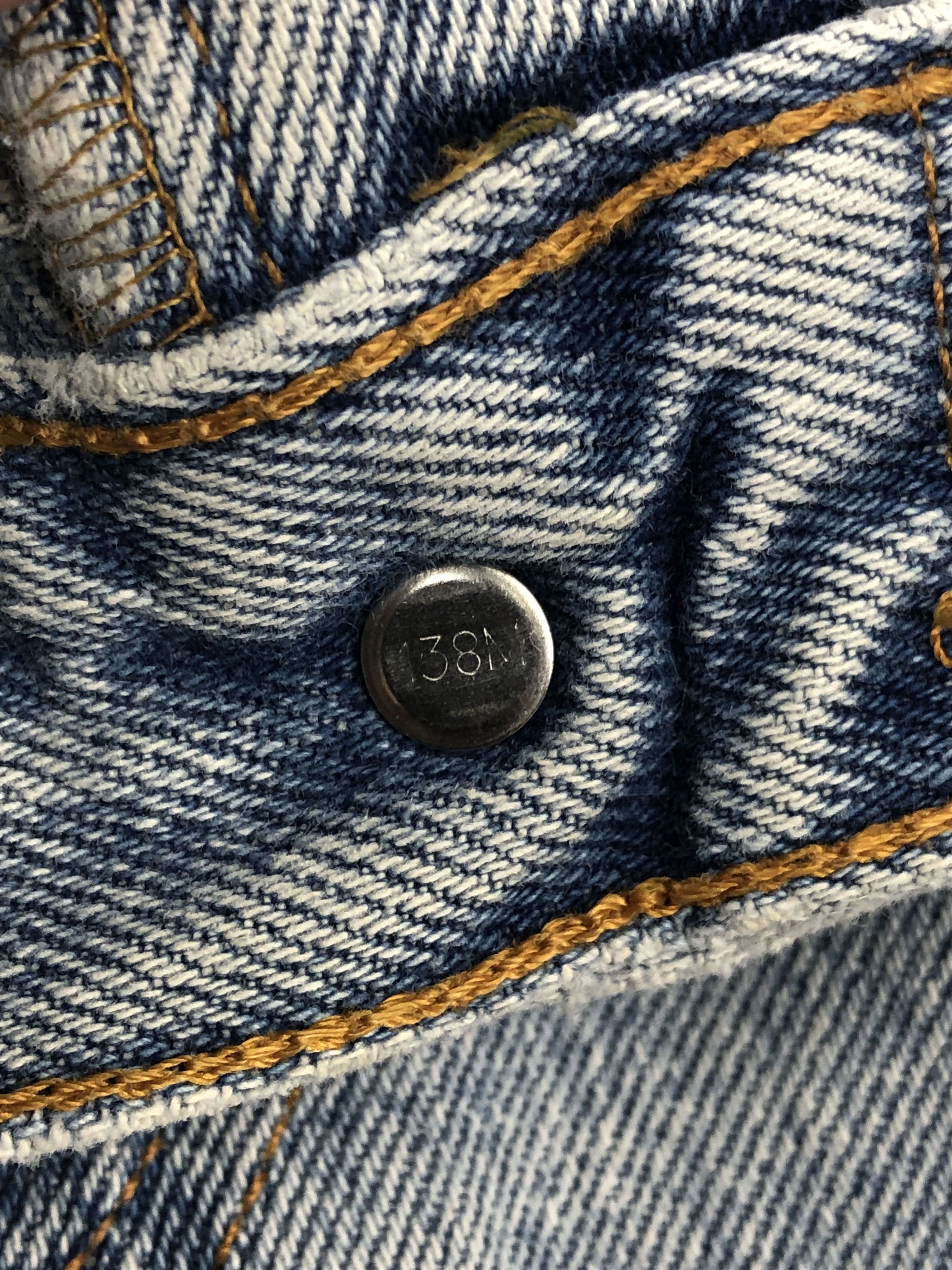 Levi's × Vintage Vintage Levis 550 Faded Blue Jeans DP1584 Size US 36 / EU 52 - 10 Thumbnail