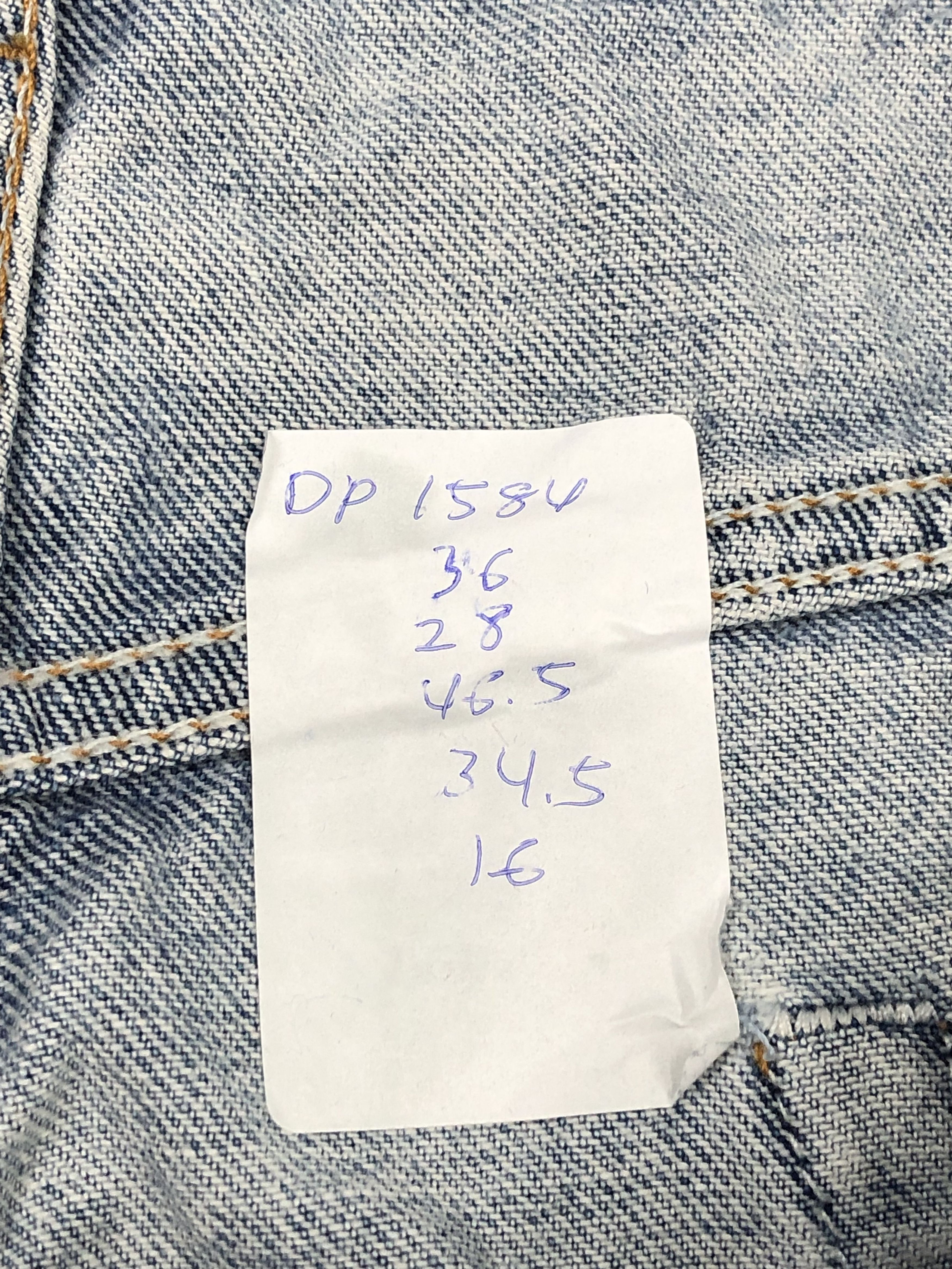 Levi's × Vintage Vintage Levis 550 Faded Blue Jeans DP1584 Size US 36 / EU 52 - 11 Thumbnail