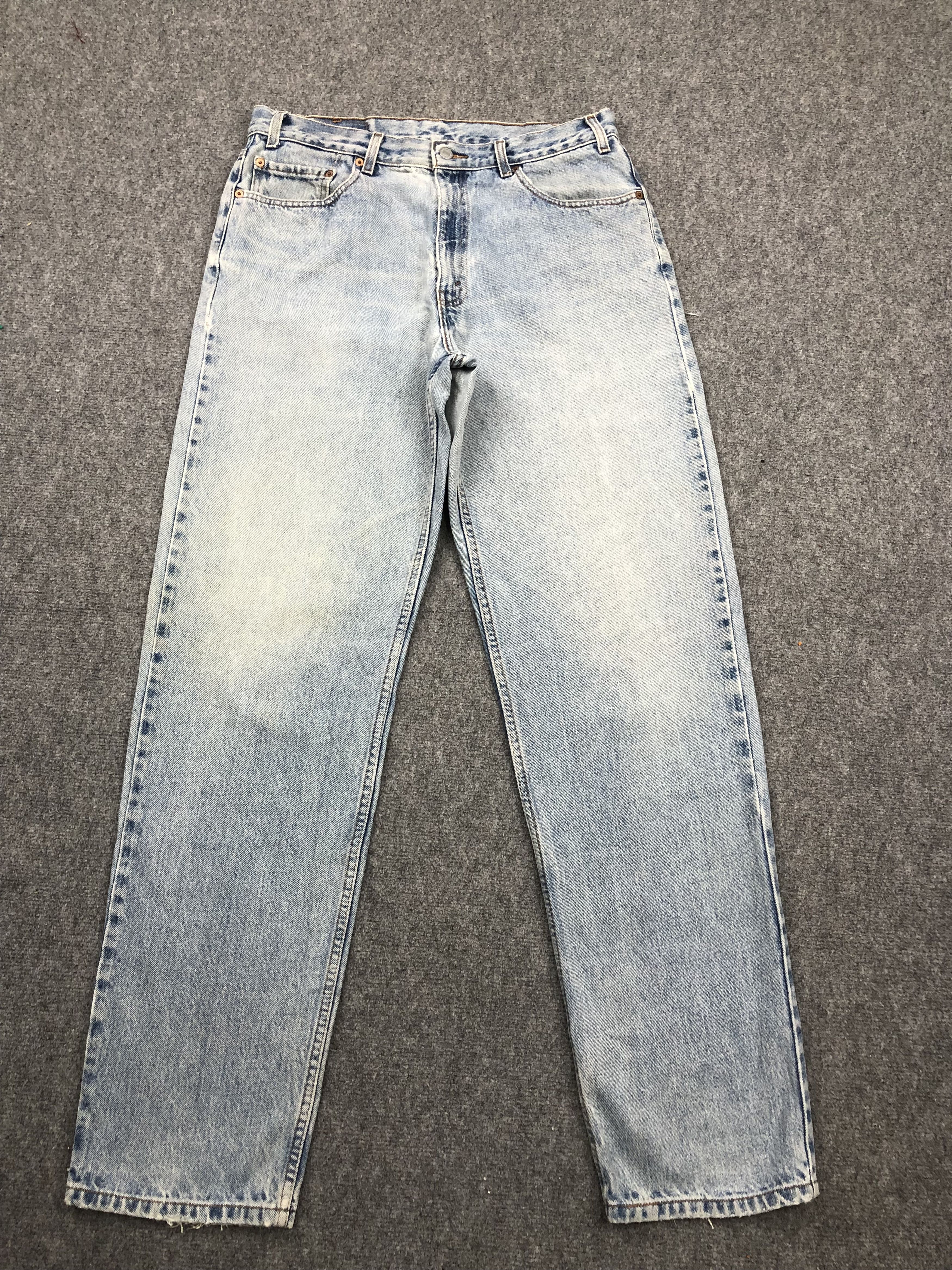Levi's × Vintage Vintage Levis 550 Faded Blue Jeans DP1584 Size US 36 / EU 52 - 1 Thumbnail