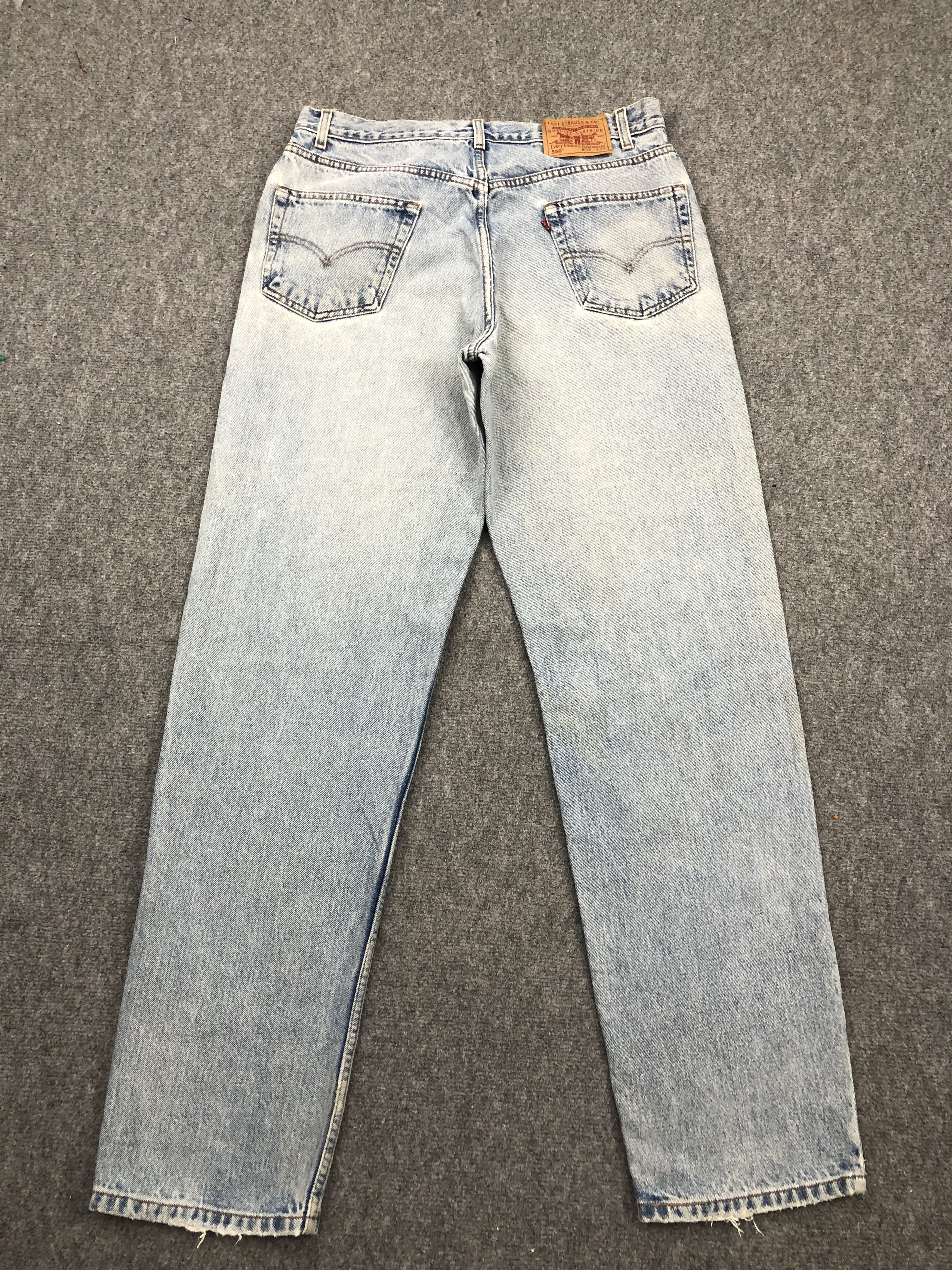 Levi's × Vintage Vintage Levis 550 Faded Blue Jeans DP1584 Size US 36 / EU 52 - 3 Thumbnail