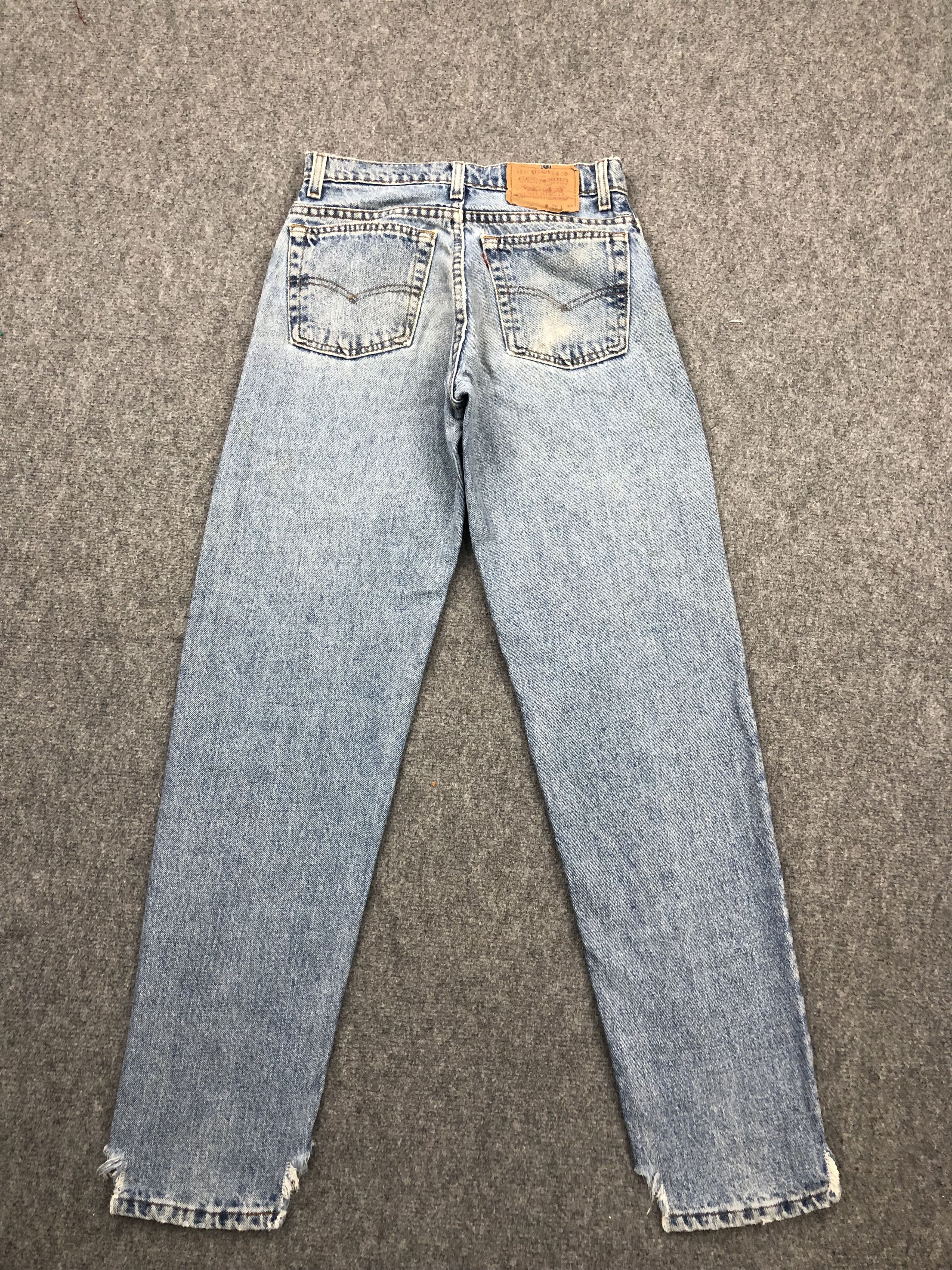 Levi's × Vintage Vintage 90s Levis 550 Faded Blue Jeans Size US 28 / EU 44 - 3 Thumbnail