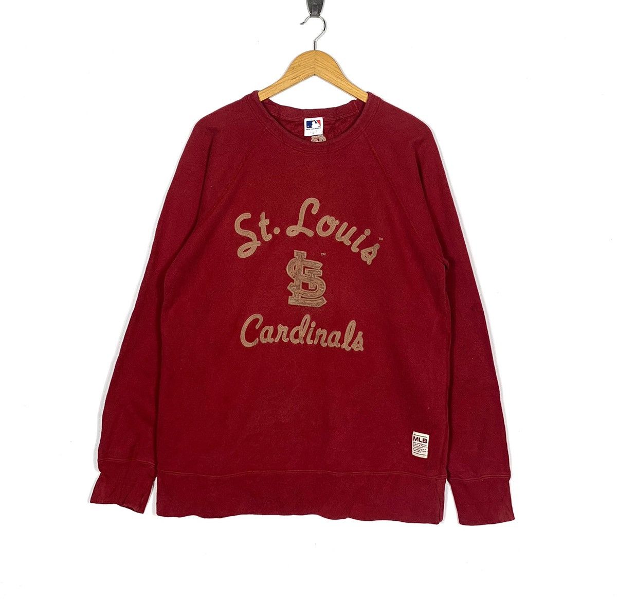 MLB × Vintage St. Louis Cardinals Team Sweatshirt Embroidered Logo Size US L / EU 52-54 / 3 - 1 Thumbnail