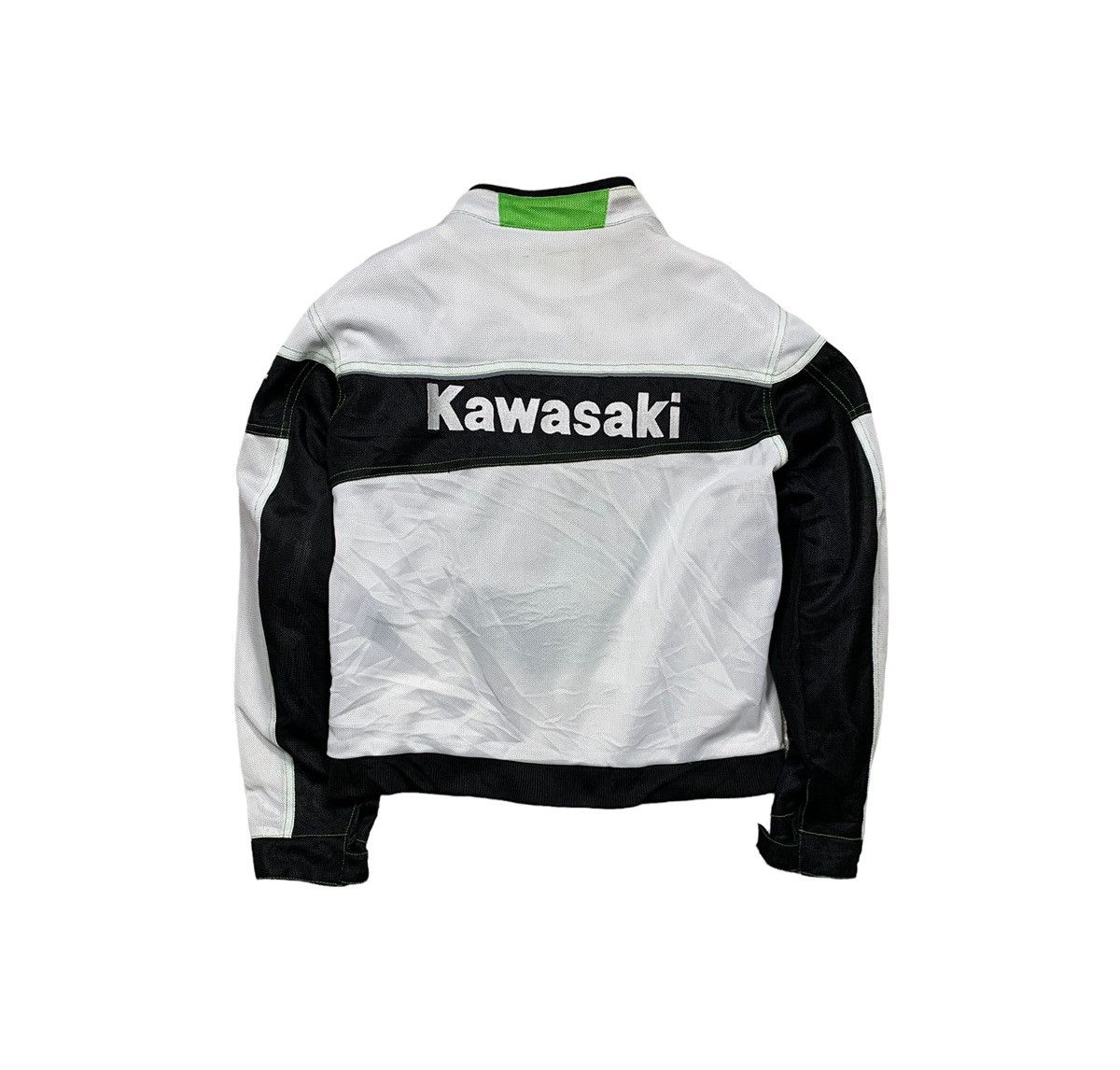 Japanese Brand × Vintage Rare Kawasaki Rider Naked Jacket Embroidered Logo Size US M / EU 48-50 / 2 - 6 Thumbnail