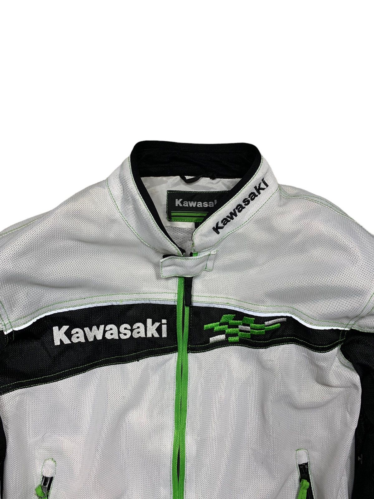 Japanese Brand × Vintage Rare Kawasaki Rider Naked Jacket Embroidered Logo Size US M / EU 48-50 / 2 - 4 Thumbnail