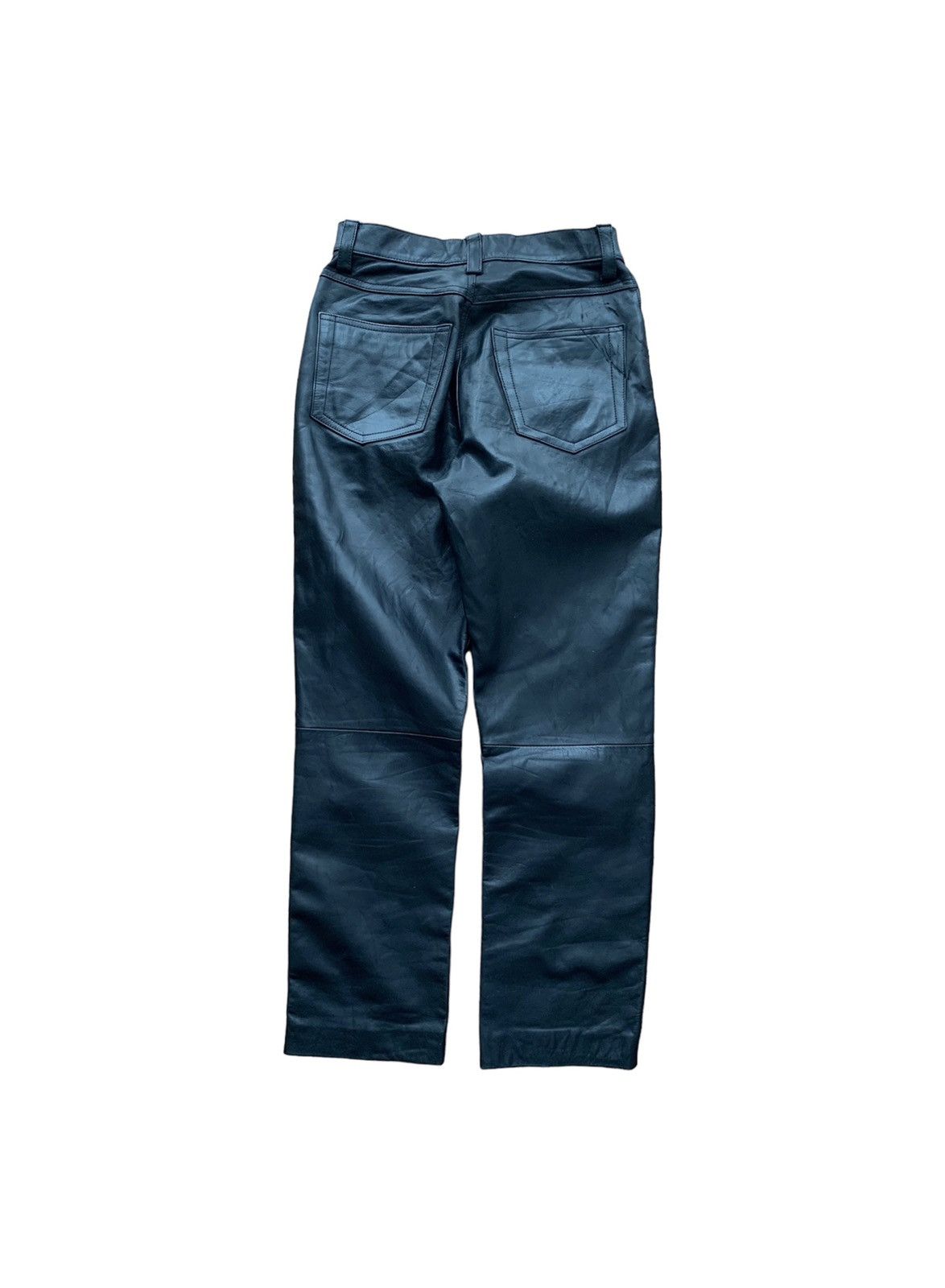 Beams Plus × Genuine Leather Rare Beams Plus Cowhide Crafted Leather Pants Size US 28 / EU 44 - 6 Thumbnail