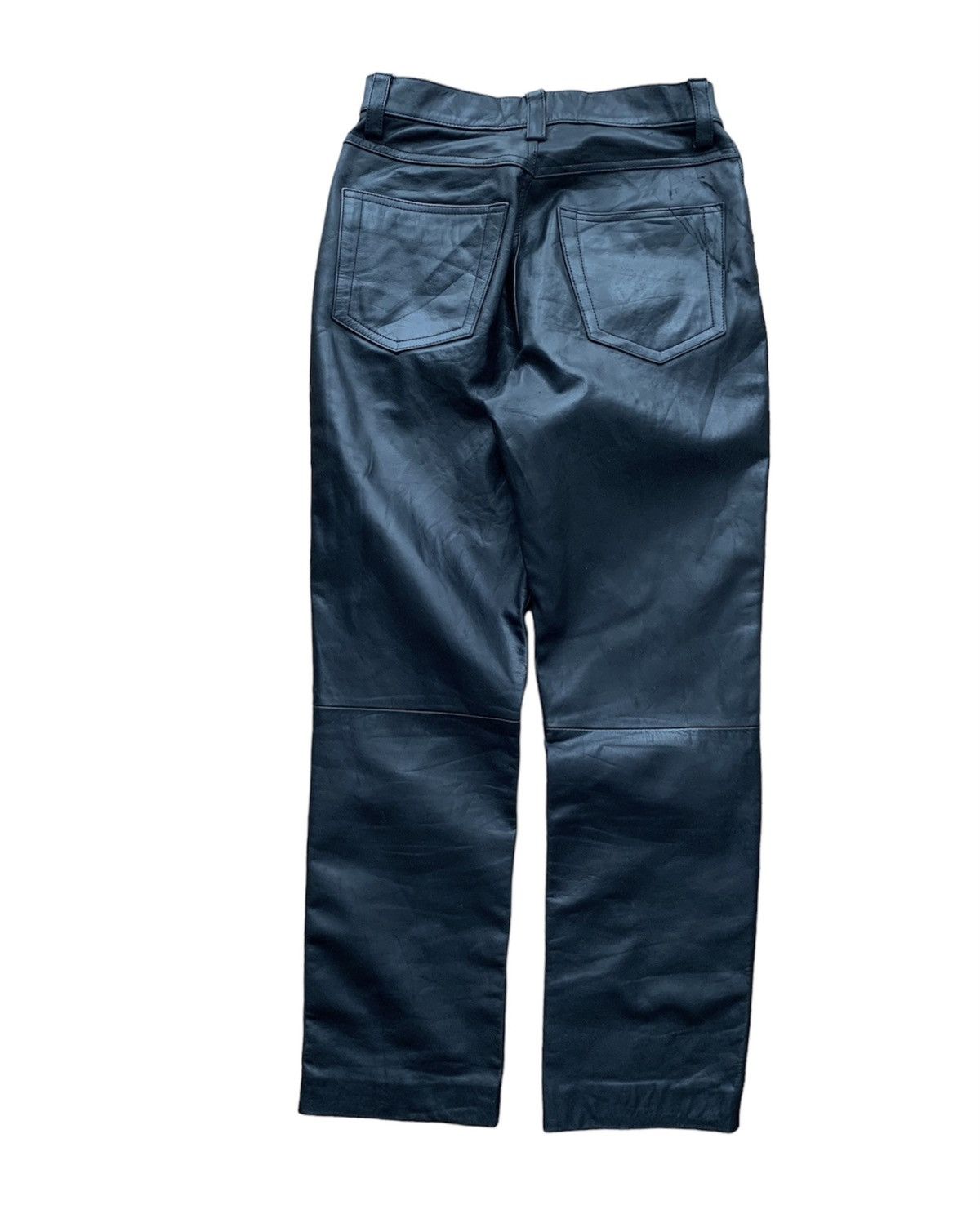 Beams Plus × Genuine Leather Rare Beams Plus Cowhide Crafted Leather Pants Size US 28 / EU 44 - 7 Thumbnail