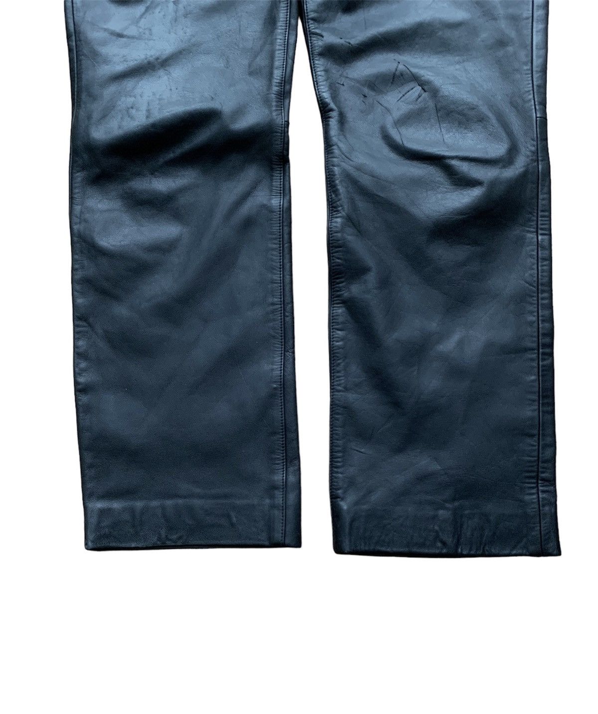 Beams Plus × Genuine Leather Rare Beams Plus Cowhide Crafted Leather Pants Size US 28 / EU 44 - 5 Thumbnail
