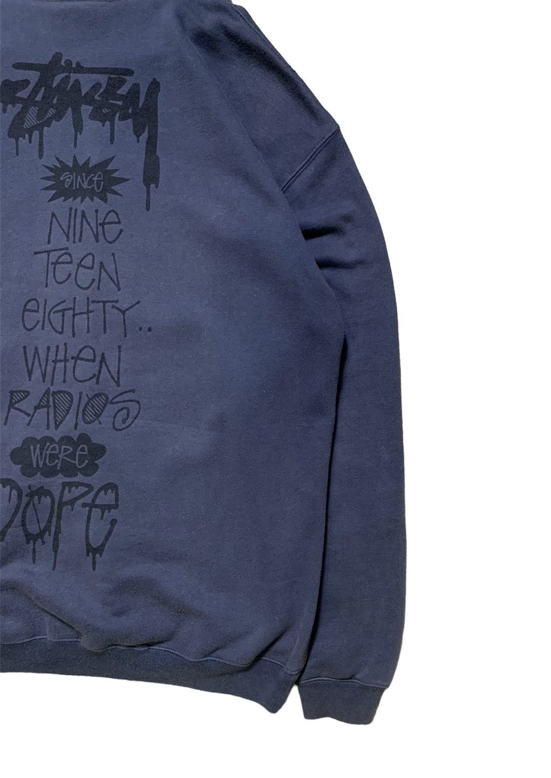 Stussy × Vintage Archive Vintage 90s Stussy When Radios Were Dope Size US L / EU 52-54 / 3 - 3 Thumbnail