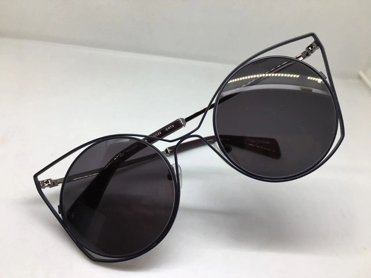 Yohji Yamamoto YOHJI YAMAMOTO YY 7007 N.O.S. round feng shui sunglasses Size ONE SIZE - 4 Thumbnail