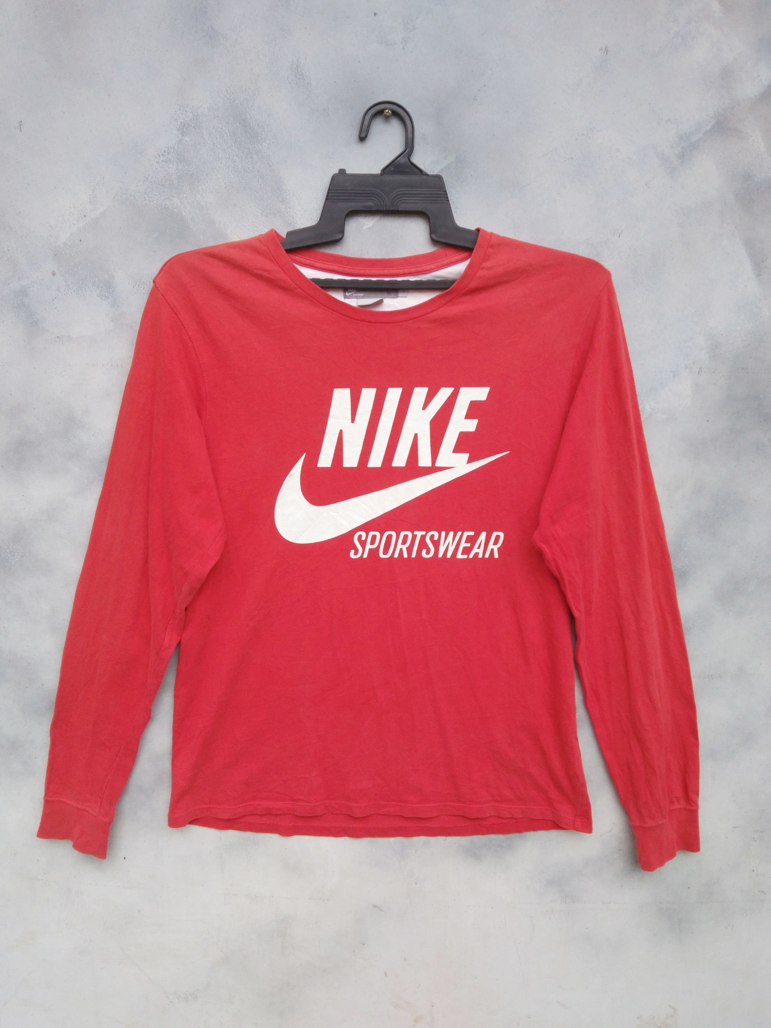 Vintage Nike Big Logo Long Sleeve T Shirt