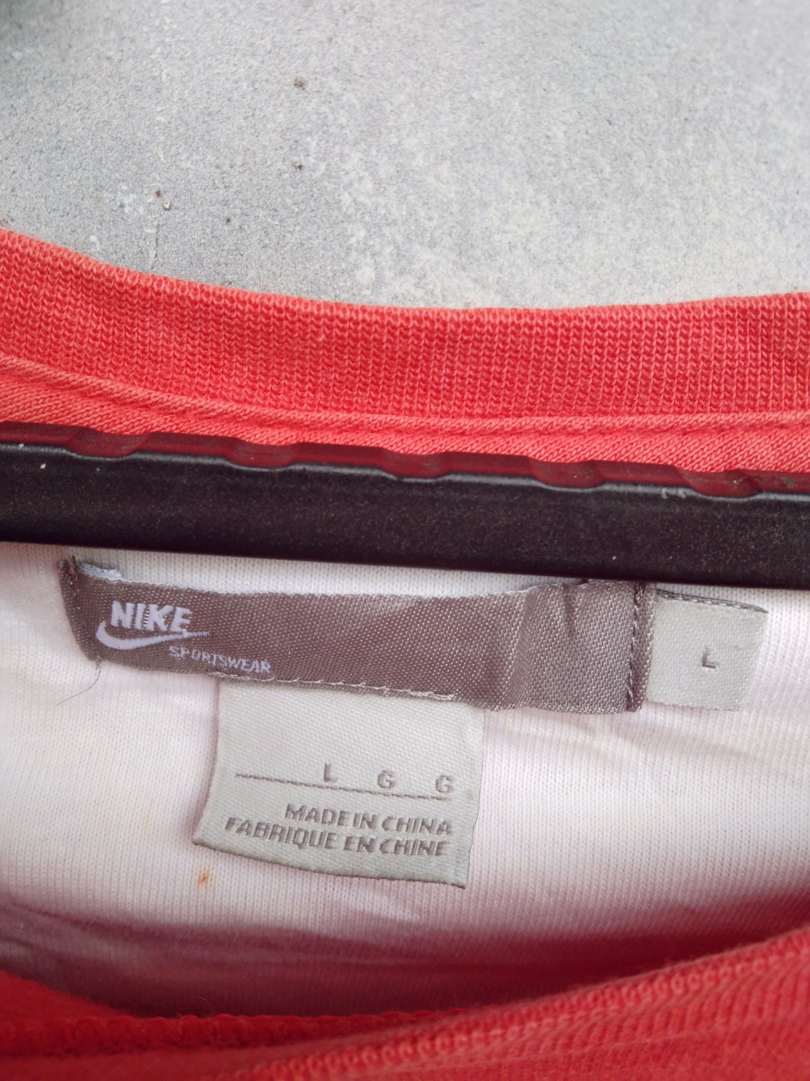 Nike Vintage Nike Big Logo Long Sleeve T Shirt Size US L / EU 52-54 / 3 - 5 Thumbnail