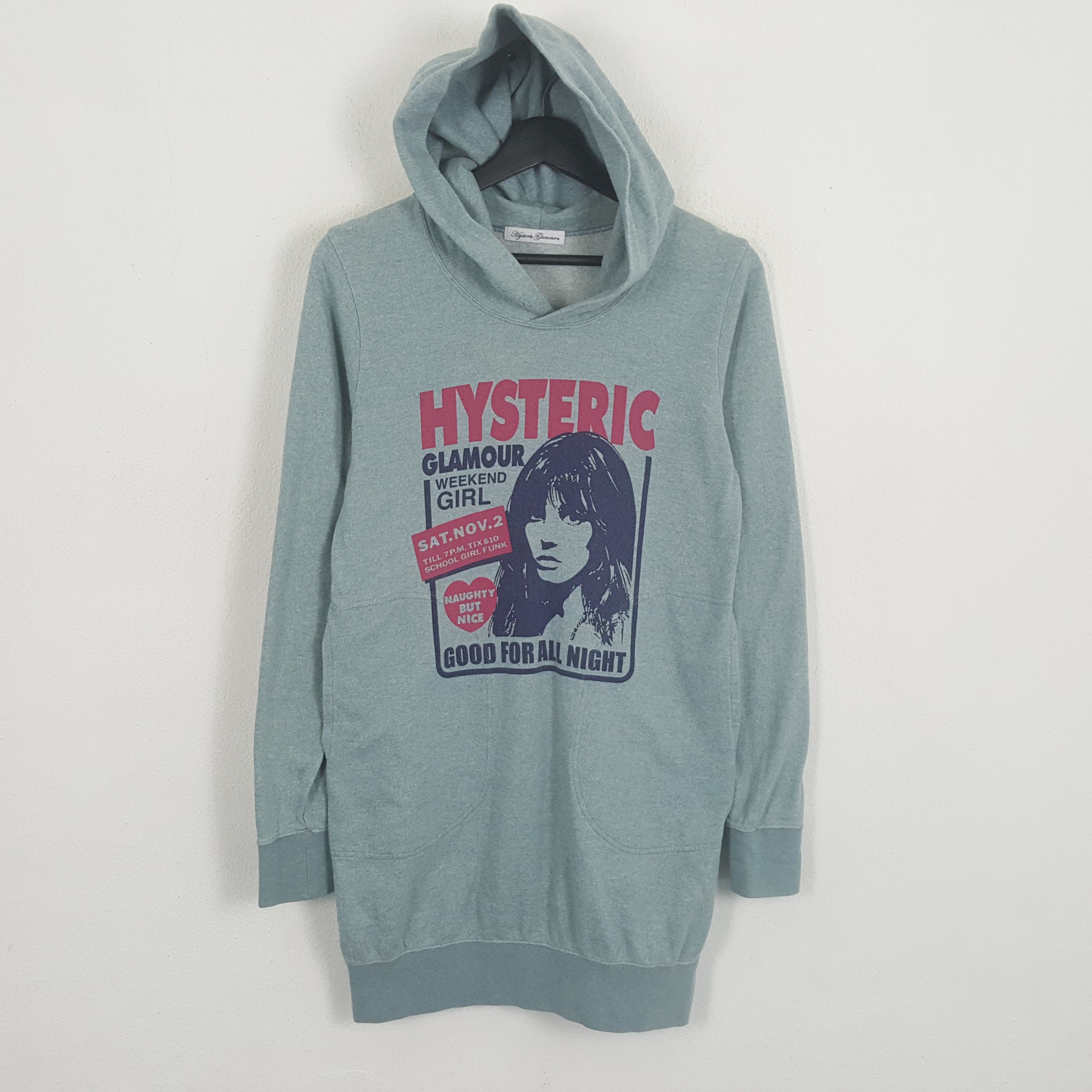 Hysteric Glamour HYSTERIC GLAMOUR Japanese Brand Streetwear Style Hoodies Size XS / US 0-2 / IT 36-38 - 1 Thumbnail
