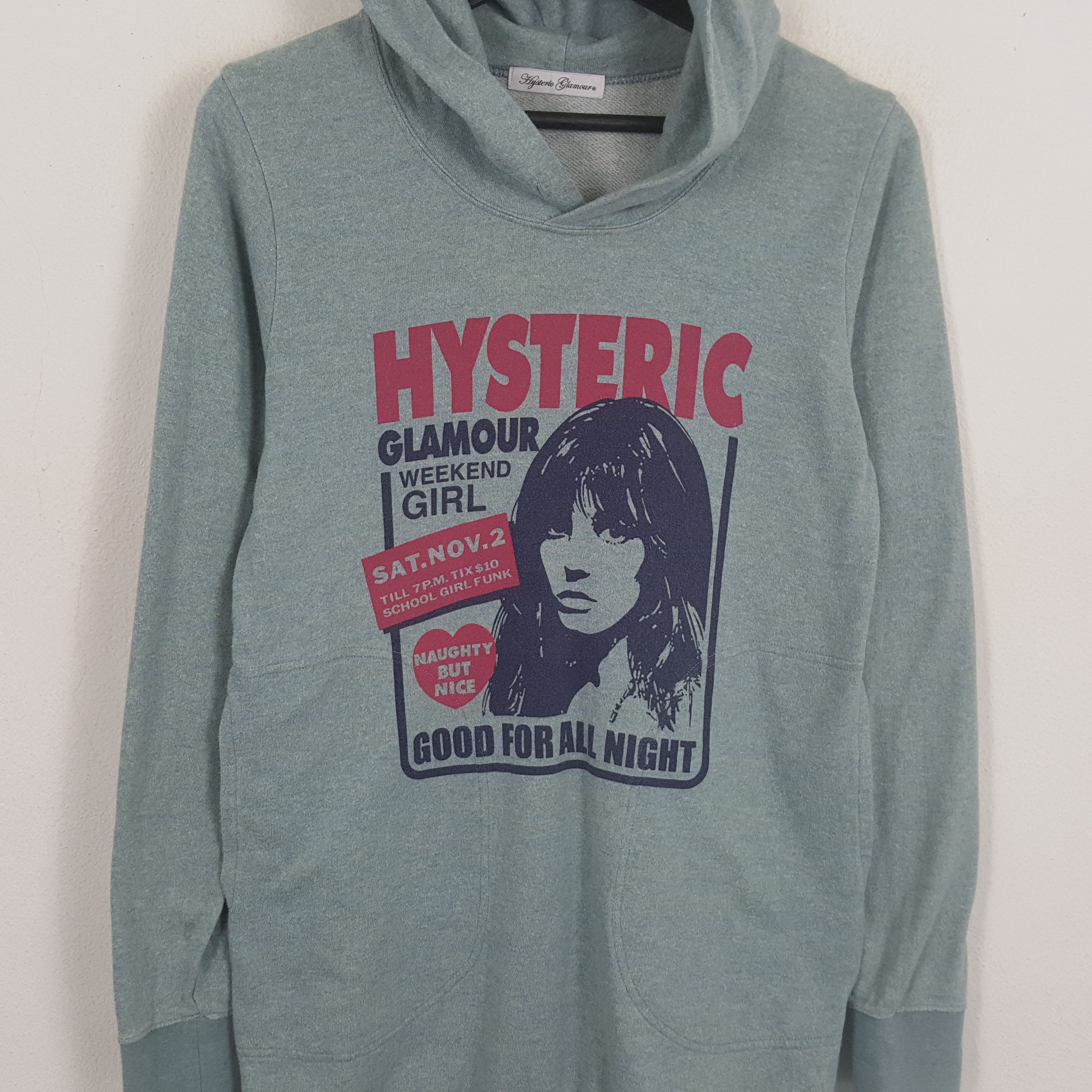 Hysteric Glamour HYSTERIC GLAMOUR Japanese Brand Streetwear Style Hoodies Size XS / US 0-2 / IT 36-38 - 2 Thumbnail