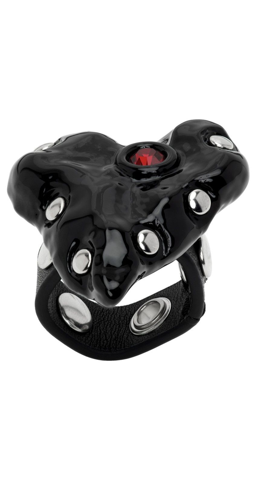 Marni Marni Black Heart Ring Size ONE SIZE - 3 Thumbnail