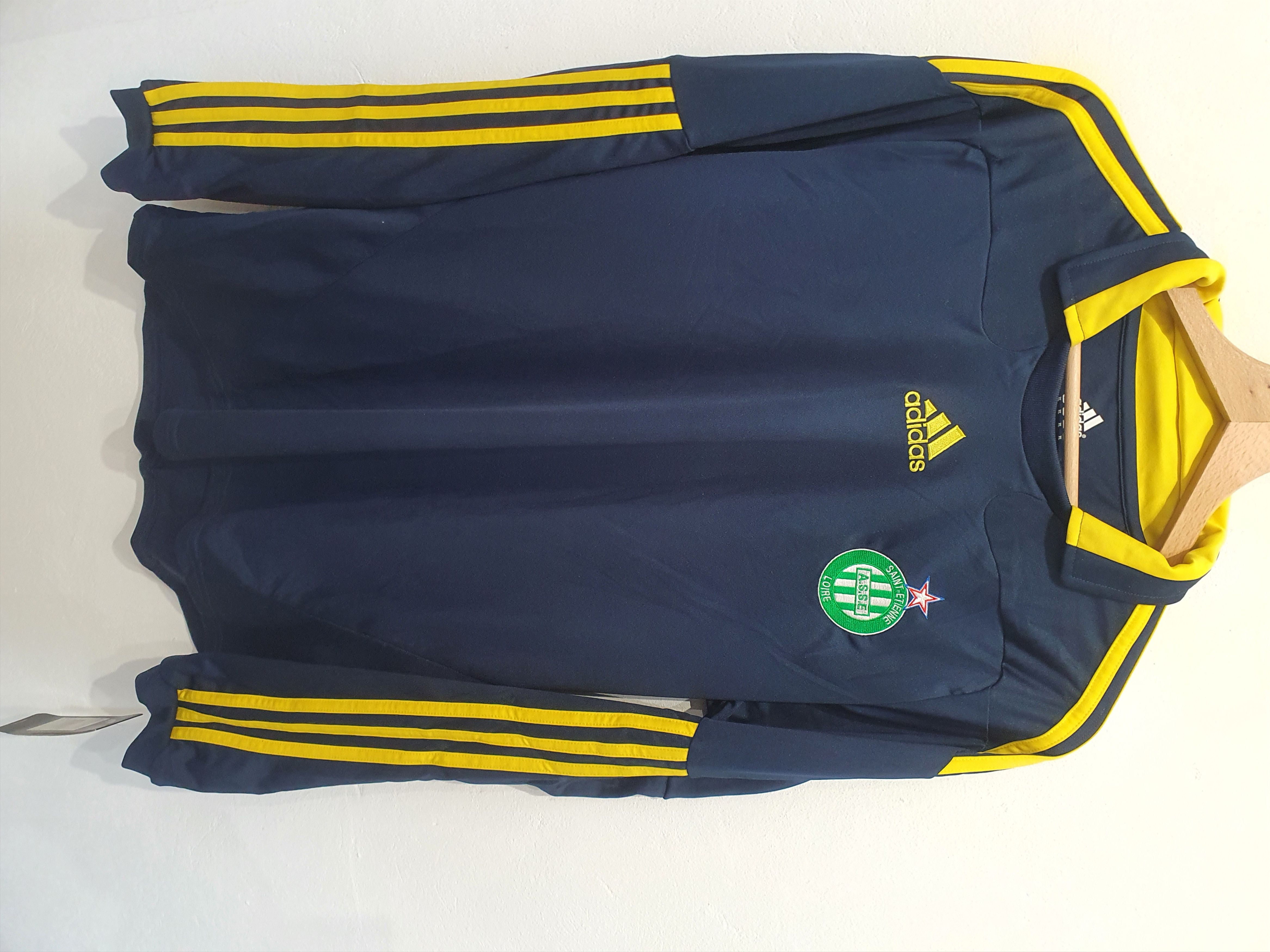 image of Adidas Sa Saint Etienne 2010 Size XL Longsleeve Jersey in Navy, Men's