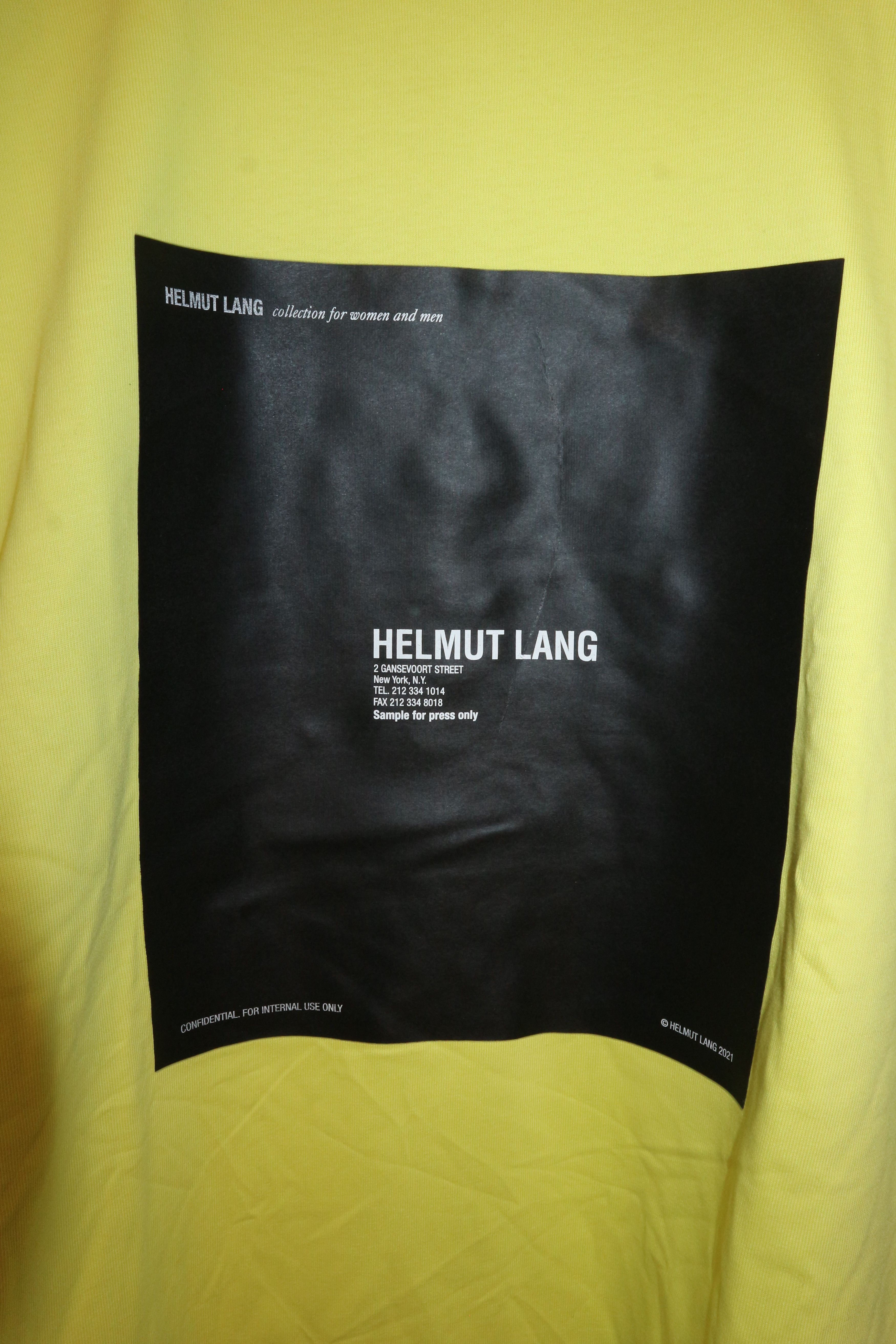 Helmut Lang Confidential t-shirt Size US M / EU 48-50 / 2 - 8 Thumbnail