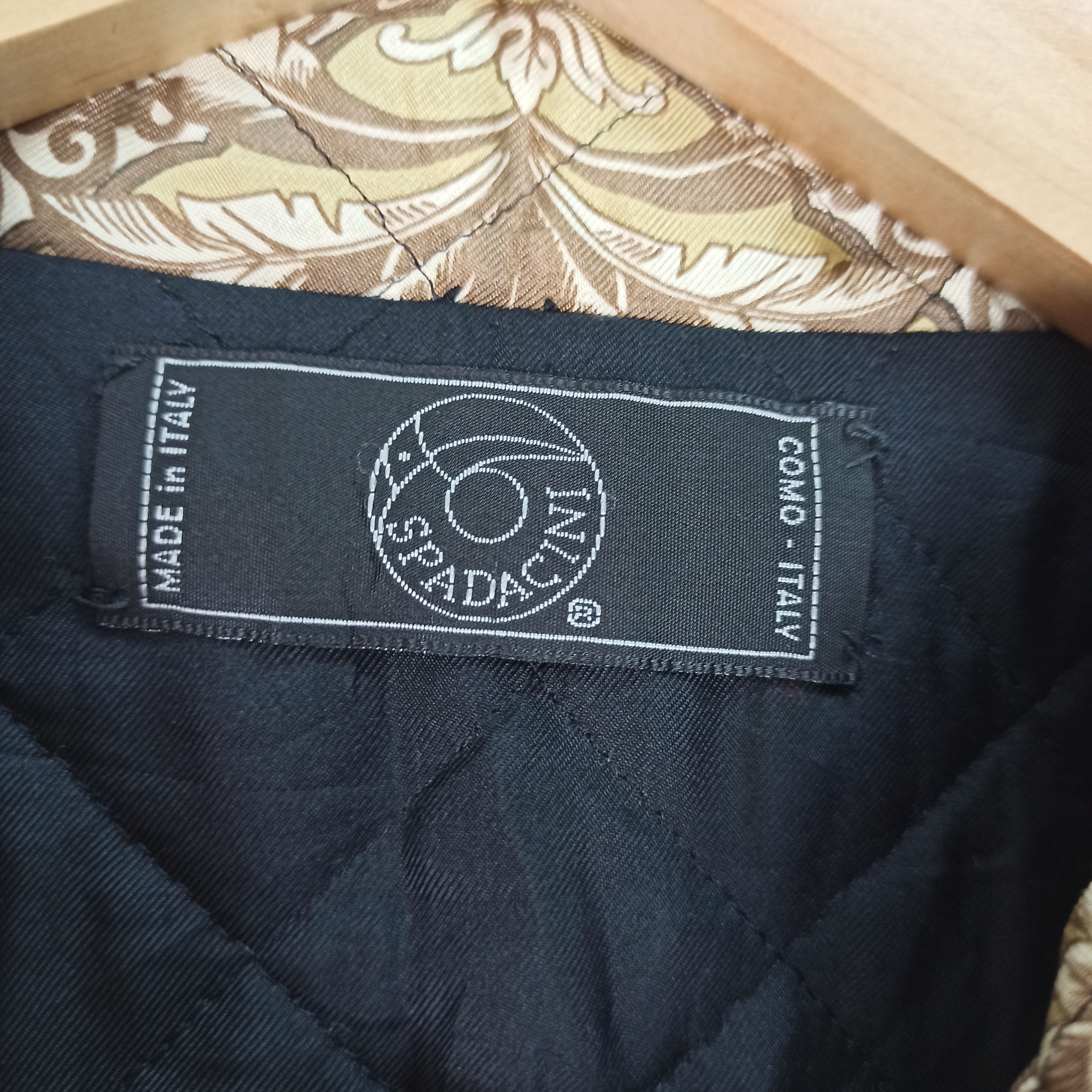 Traditional Weatherwear Vintage Beppe Spadacini Italy Paisley Designer Jacket Size US M / EU 48-50 / 2 - 10 Thumbnail