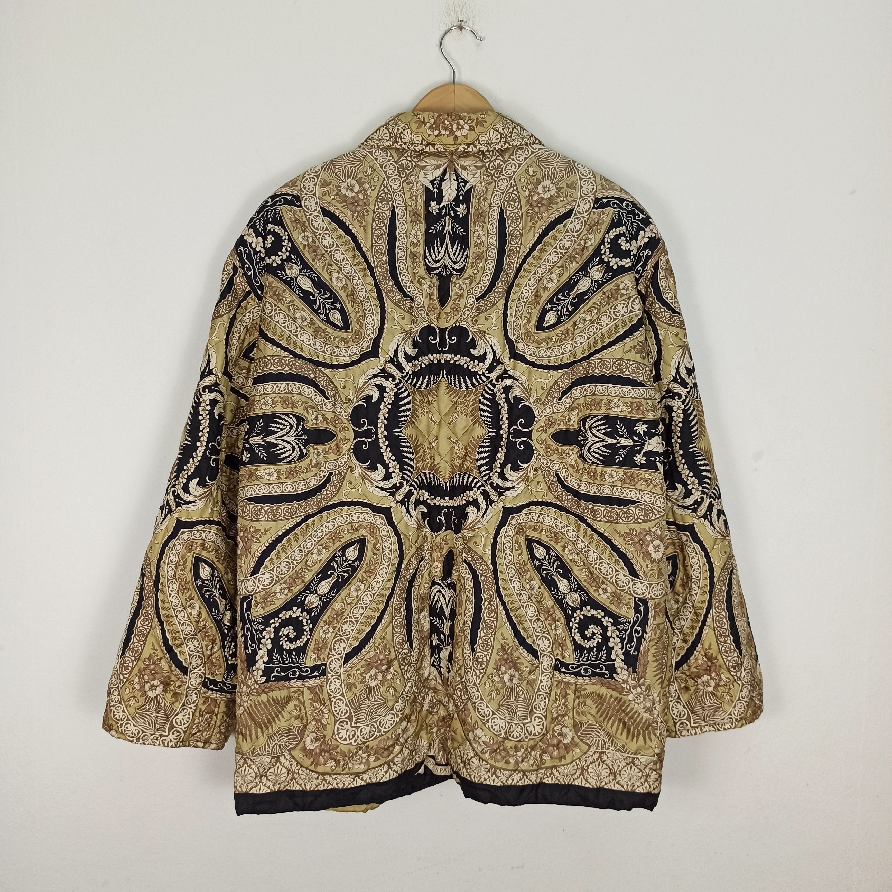 Traditional Weatherwear Vintage Beppe Spadacini Italy Paisley Designer Jacket Size US M / EU 48-50 / 2 - 6 Thumbnail
