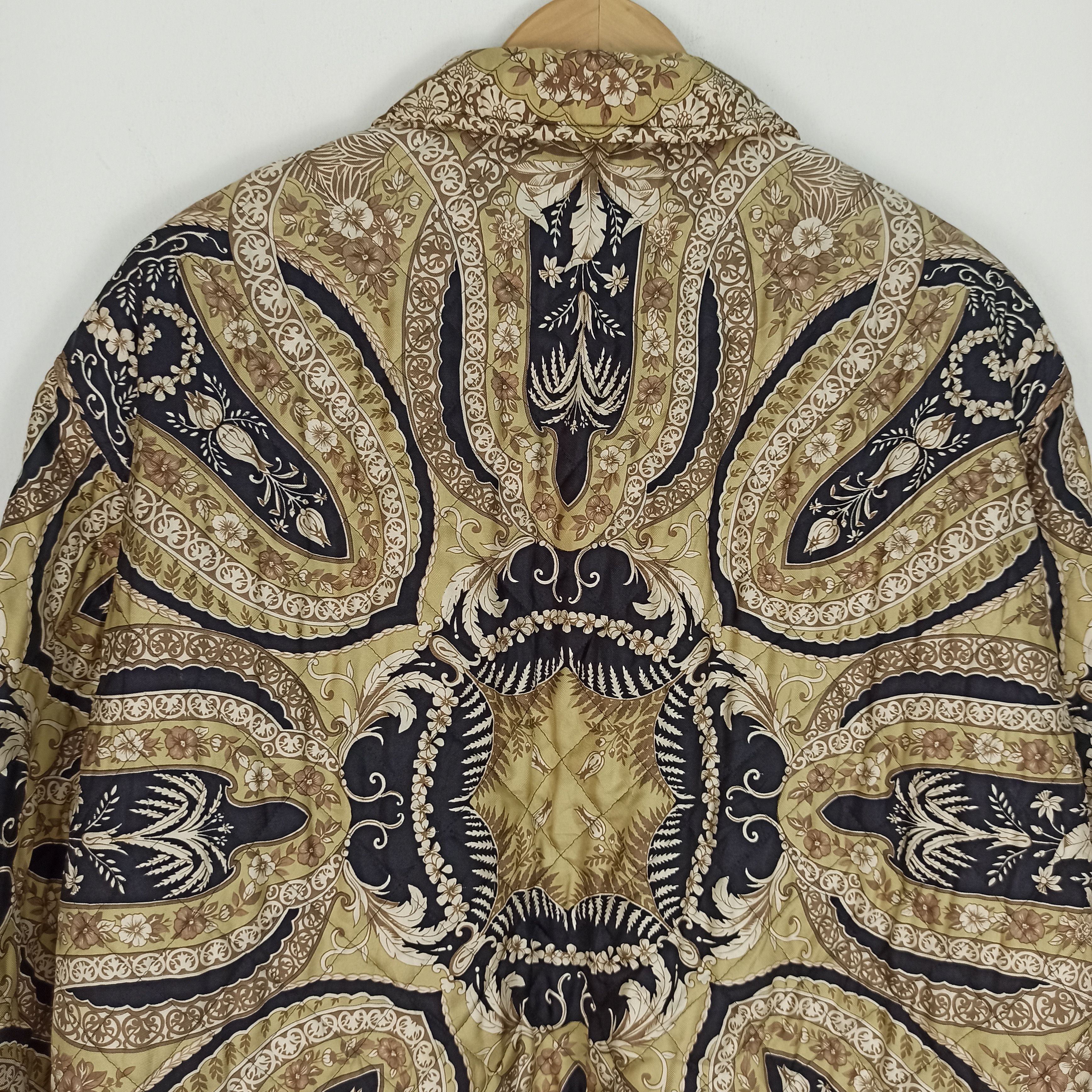 Traditional Weatherwear Vintage Beppe Spadacini Italy Paisley Designer Jacket Size US M / EU 48-50 / 2 - 7 Thumbnail