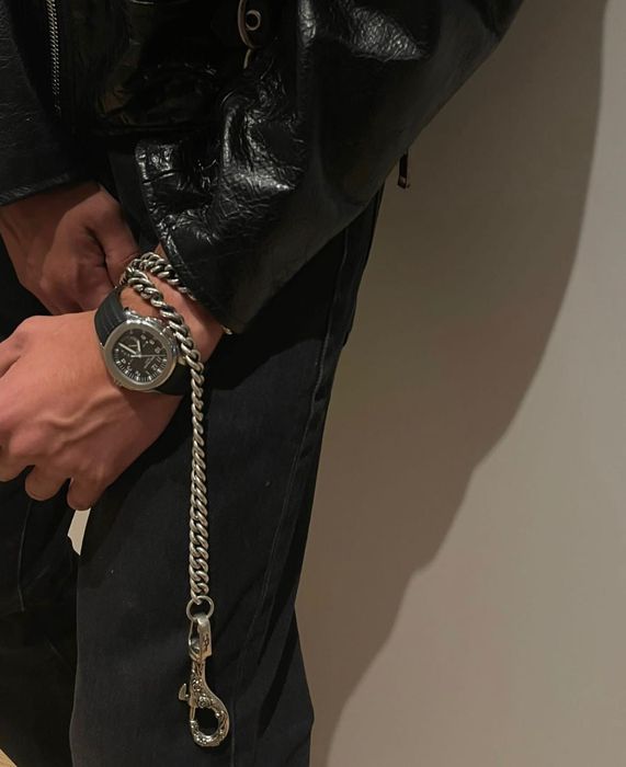 Enfants Riches Deprimes ERD SILVER ROSE CLIP WALLET CHAIN | Grailed