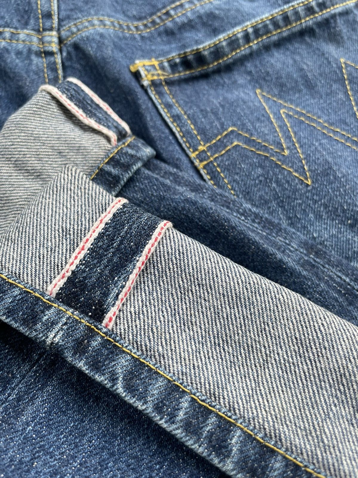 Japanese Brand Oedipus Complex Redline Selvedge Denim Size US 30 / EU 46 - 14 Thumbnail