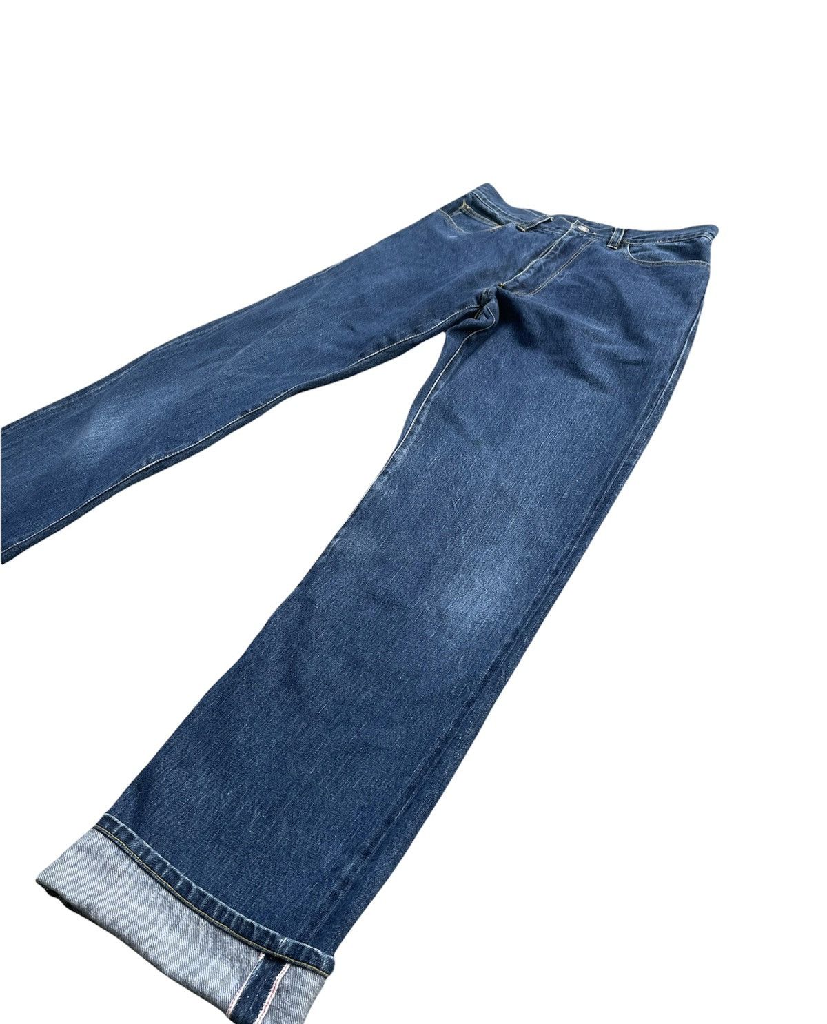 Japanese Brand Oedipus Complex Redline Selvedge Denim Size US 30 / EU 46 - 2 Thumbnail