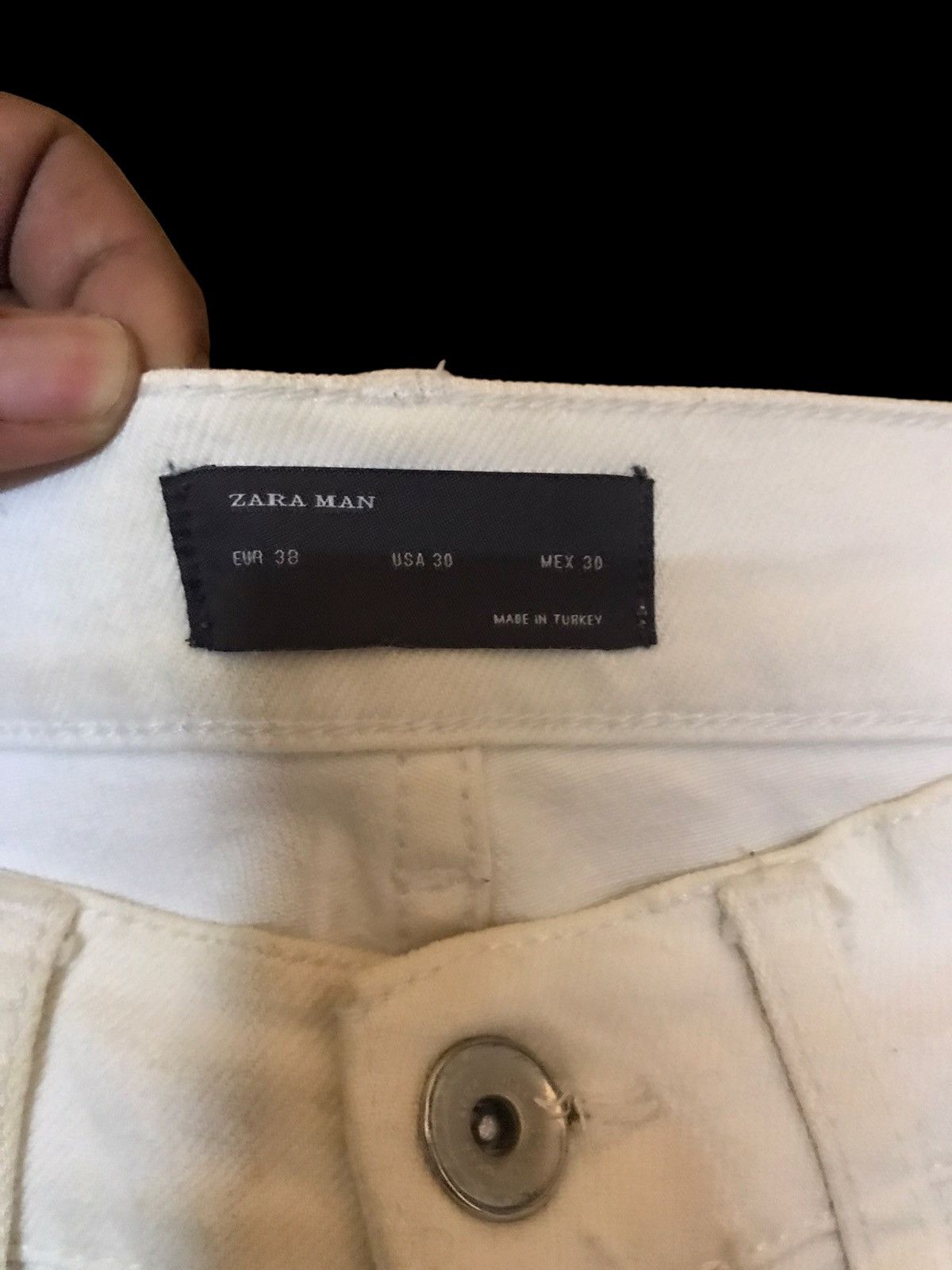 Japanese Brand × Zara ‼️ZARA DENIM DISTRESSED KNEE PATCH‼️ Size US 29 - 5 Thumbnail