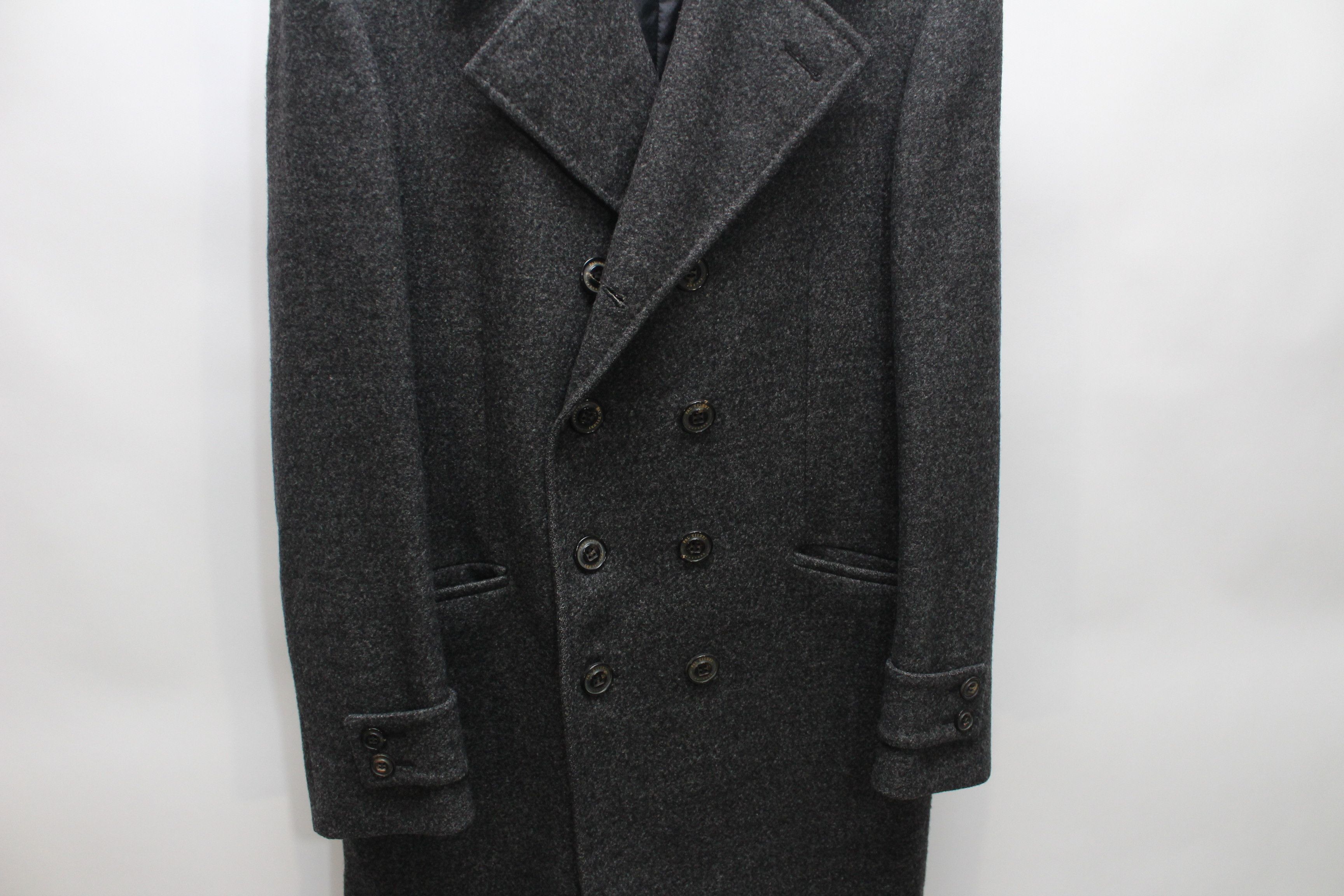 Pal Zileri Pal Zileri Concept Wool Double Breasted Coat Made In Italy Size US M / EU 48-50 / 2 - 7 Thumbnail