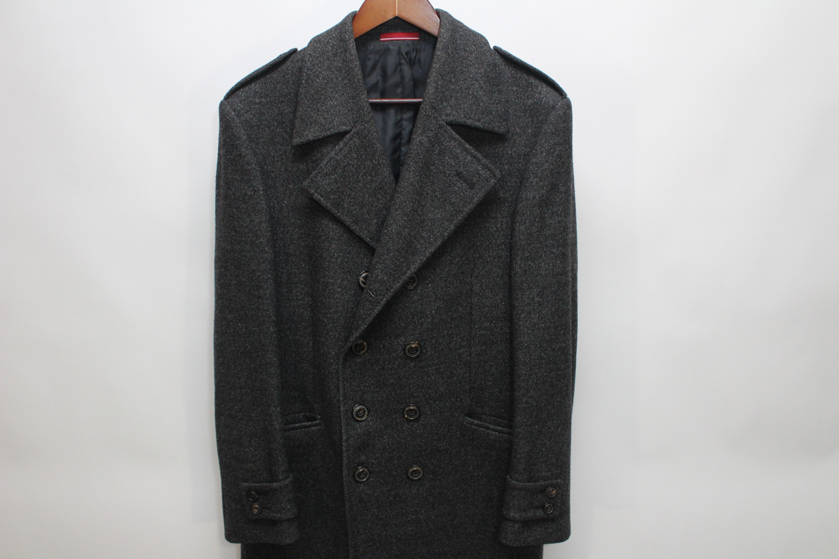 Pal Zileri Pal Zileri Concept Wool Double Breasted Coat Made In Italy Size US M / EU 48-50 / 2 - 1 Thumbnail