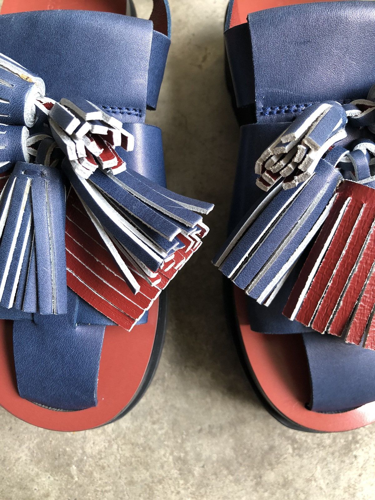 Maison Margiela Maison Martin magiela wedges mules blue Size US 5 / IT 35 - 4 Thumbnail